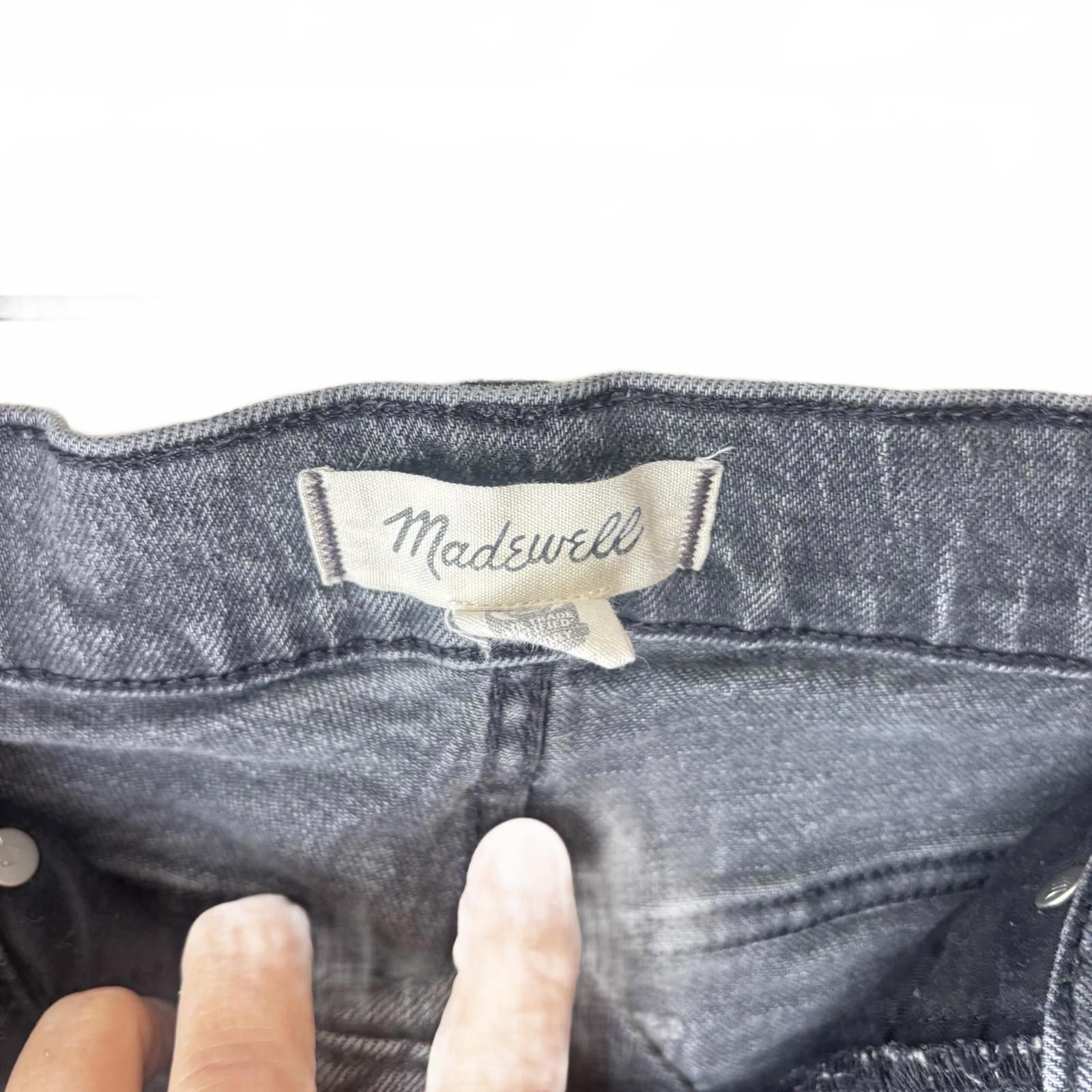 Madewell Madewell Women's Black Denim Jeans - Classic Fit Size 24" / US 00 / IT 34 - 5 Thumbnail
