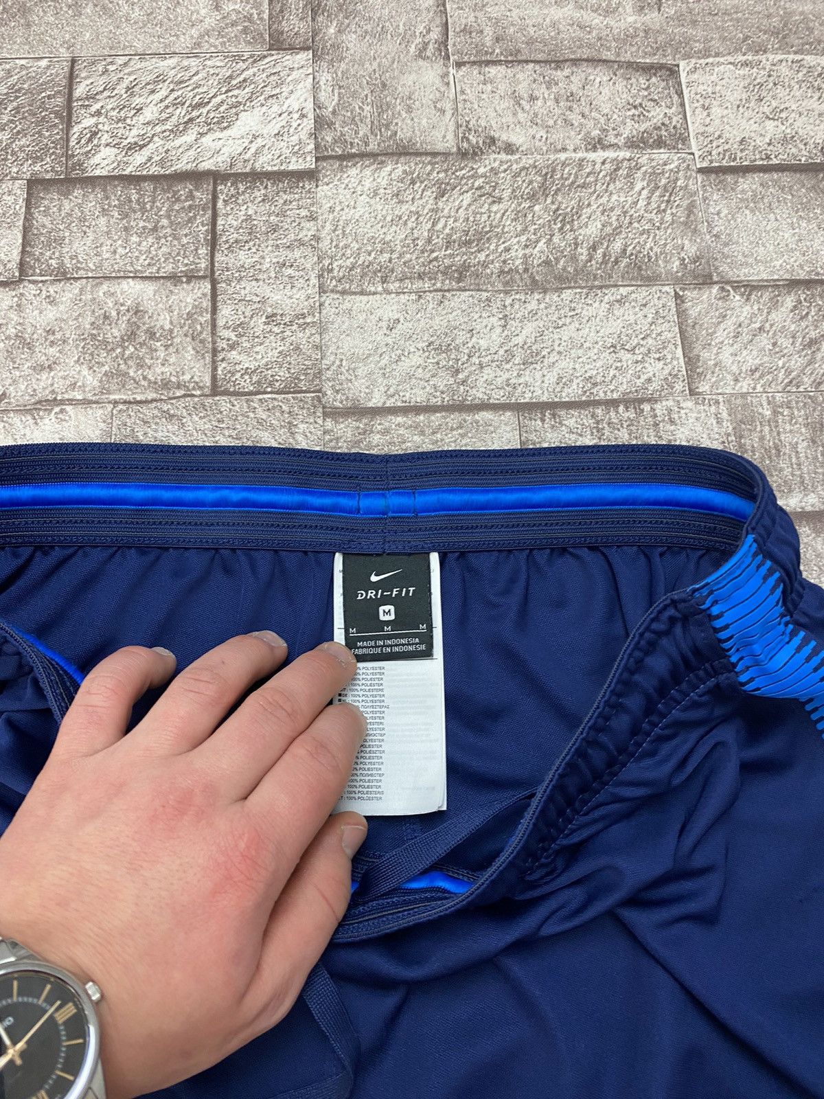 Nike × Vintage Y2k Nike Tottenham Hotspur 2016\2017 3rd shorts ( Size M) Size US 32 / EU 48 - 7 Thumbnail