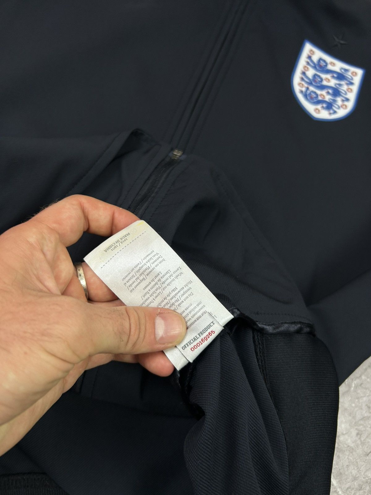 Umbro England National Team Umbro Track Jacket Soccer Jersey Size US L / EU 52-54 / 3 - 7 Thumbnail