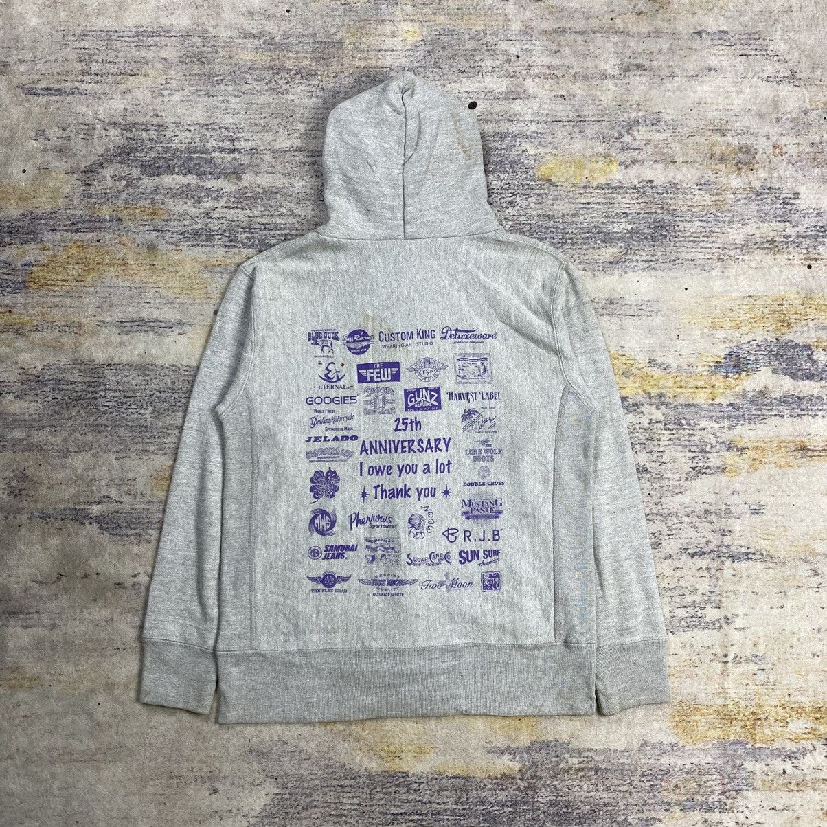 Japanese Brand police harlem store zip hoodie Size US S / EU 44-46 / 1 - 1 Thumbnail