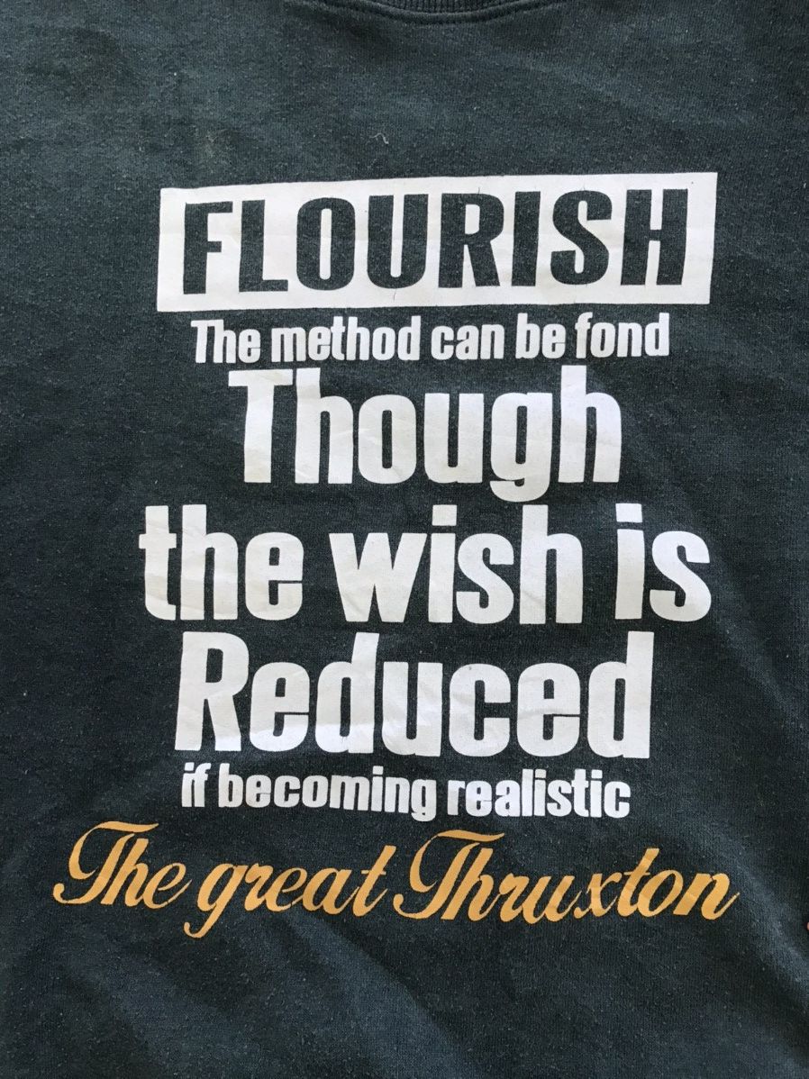 Japanese Brand Thruxton Spell Out Sweatshirt Size US M / EU 48-50 / 2 - 9 Thumbnail