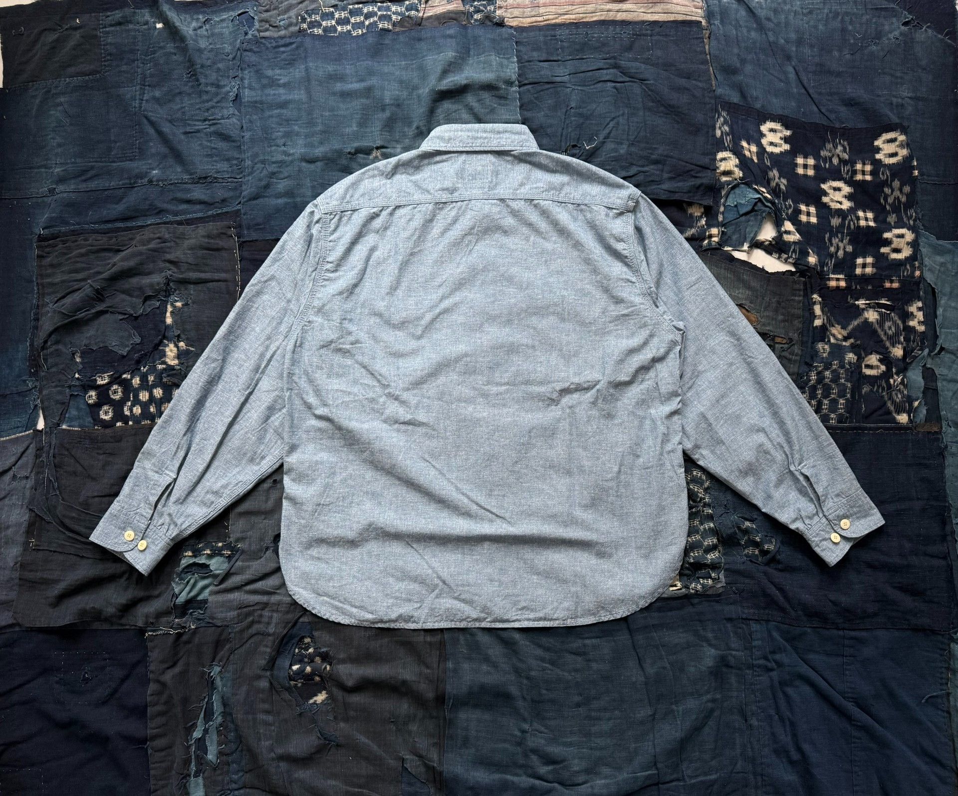 Visvim VISVIM 26SS BRIGGS CHAMBRAY SHIRT Size US L / EU 52-54 / 3 - 3 Thumbnail