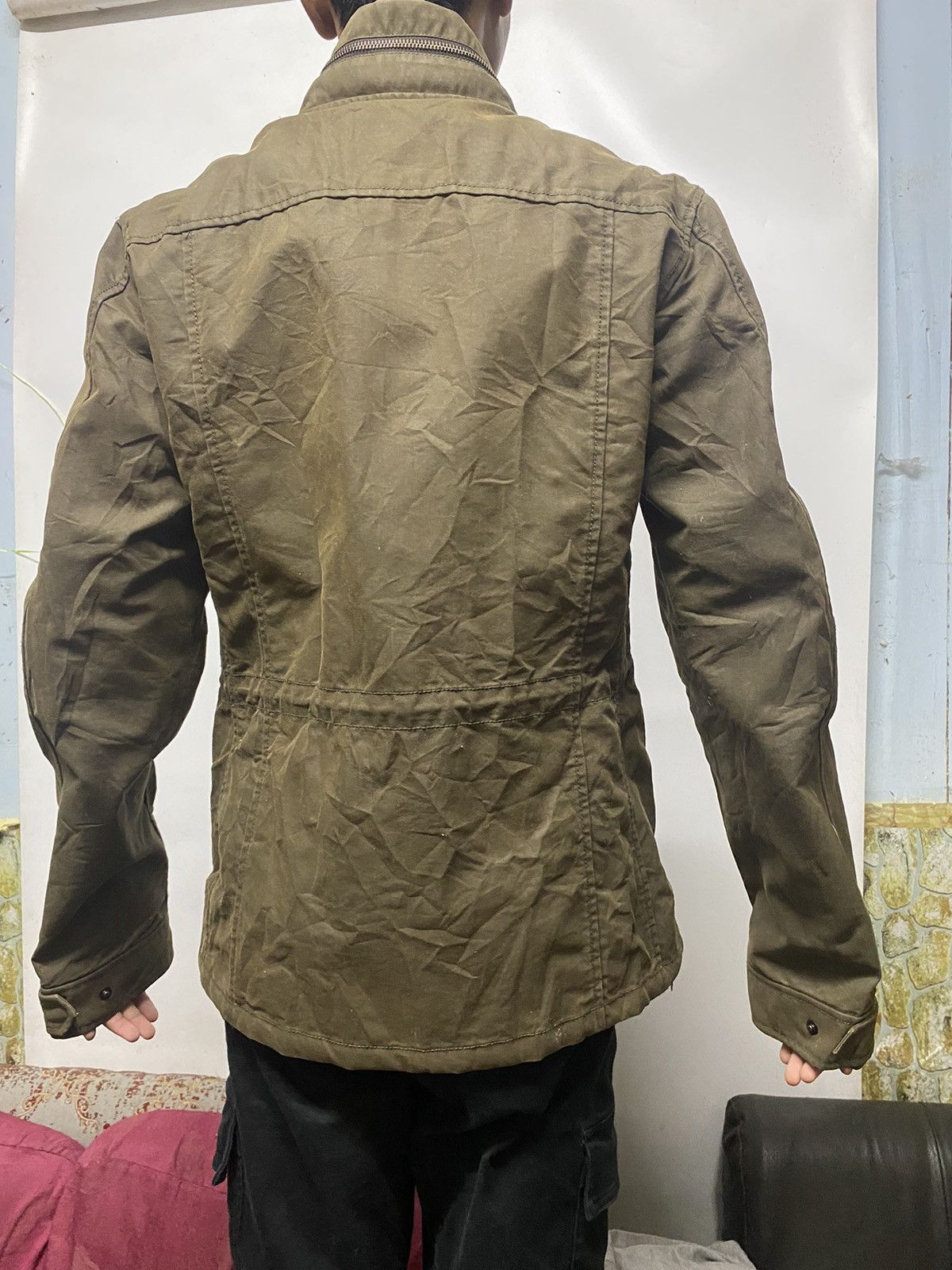 Japanese Brand 291295 Homme Jacket Military Style With Hoodie Size US M / EU 48-50 / 2 - 19 Thumbnail