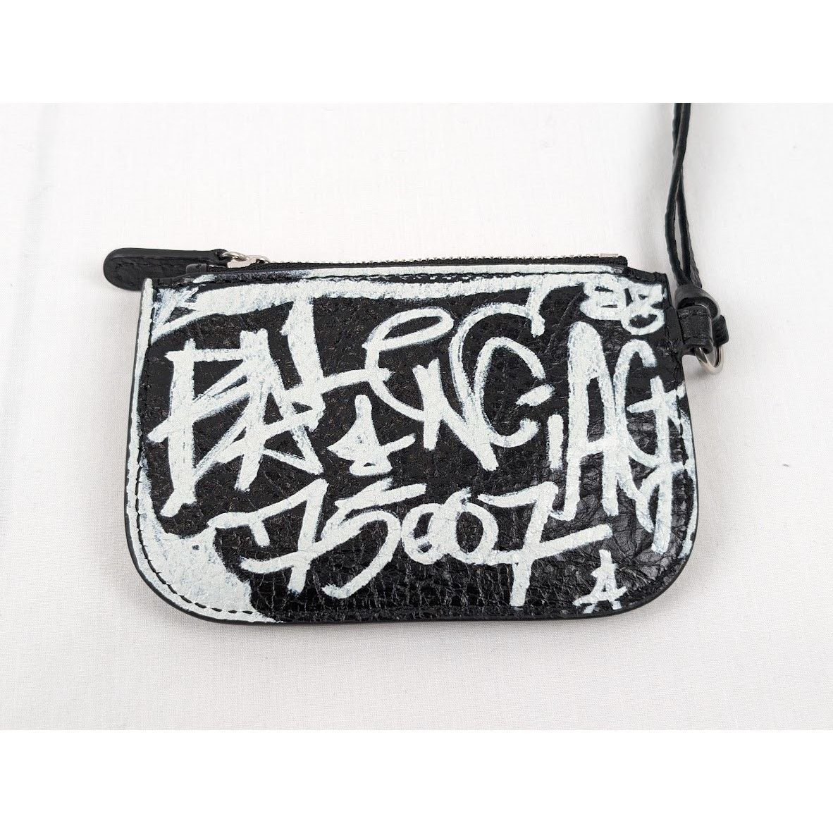 Balenciaga o1rshd1 Size: OS / Grafitti Zip Pouch in Multicolor Size ONE SIZE - 9 Thumbnail