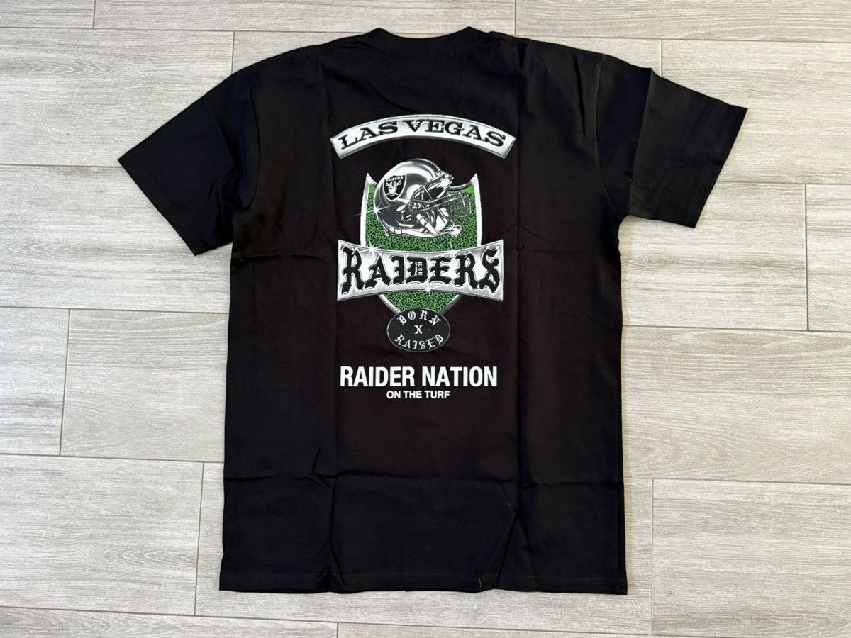 Born X Raised × NFL Men's BORN X RAISED Las Vegas Raiders Field Tee Sz L Large Size US L / EU 52-54 / 3 - 6 Thumbnail