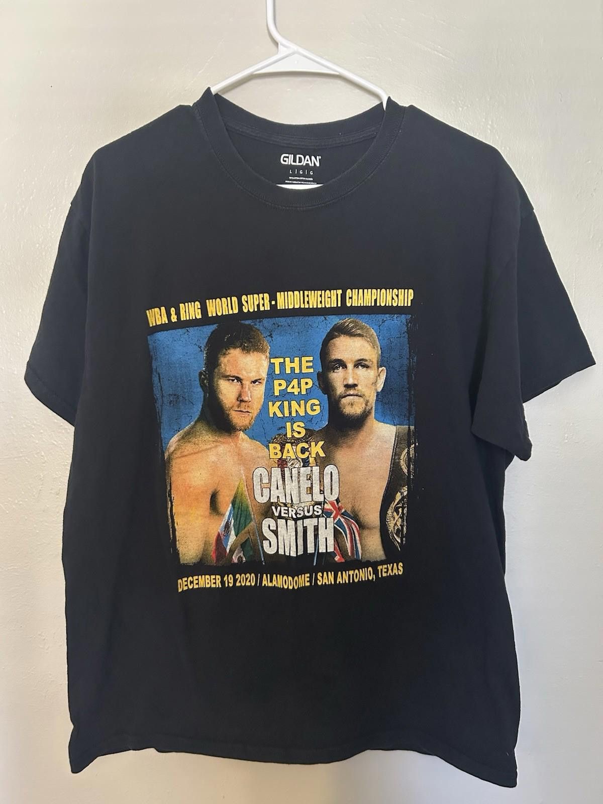 Gildan Canelo Vs Smith Super Middleweight Championship Size L Size US L / EU 52-54 / 3 - 1 Thumbnail