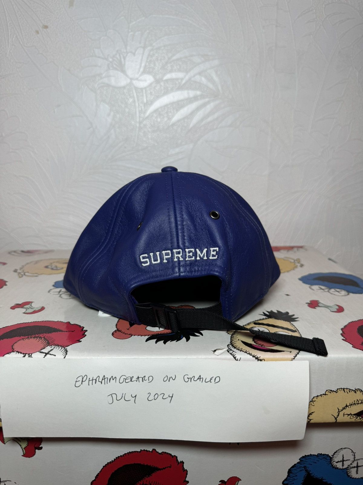 Supreme × The North Face Supreme x TNF The North Face Leather 6 Panel Cap Hat Size ONE SIZE - 5 Thumbnail