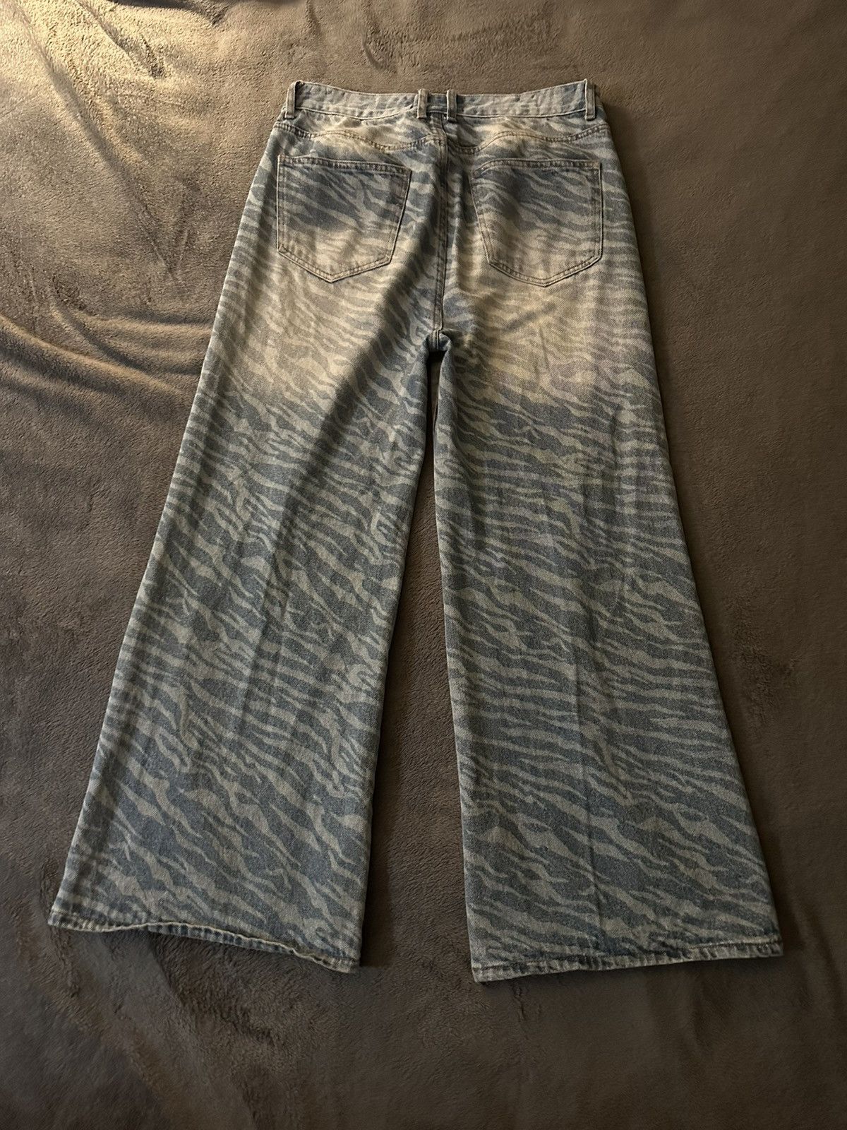 Vintage Diskfiles Blue Tiger Jeans Size US 32 / EU 48 - 2 Thumbnail
