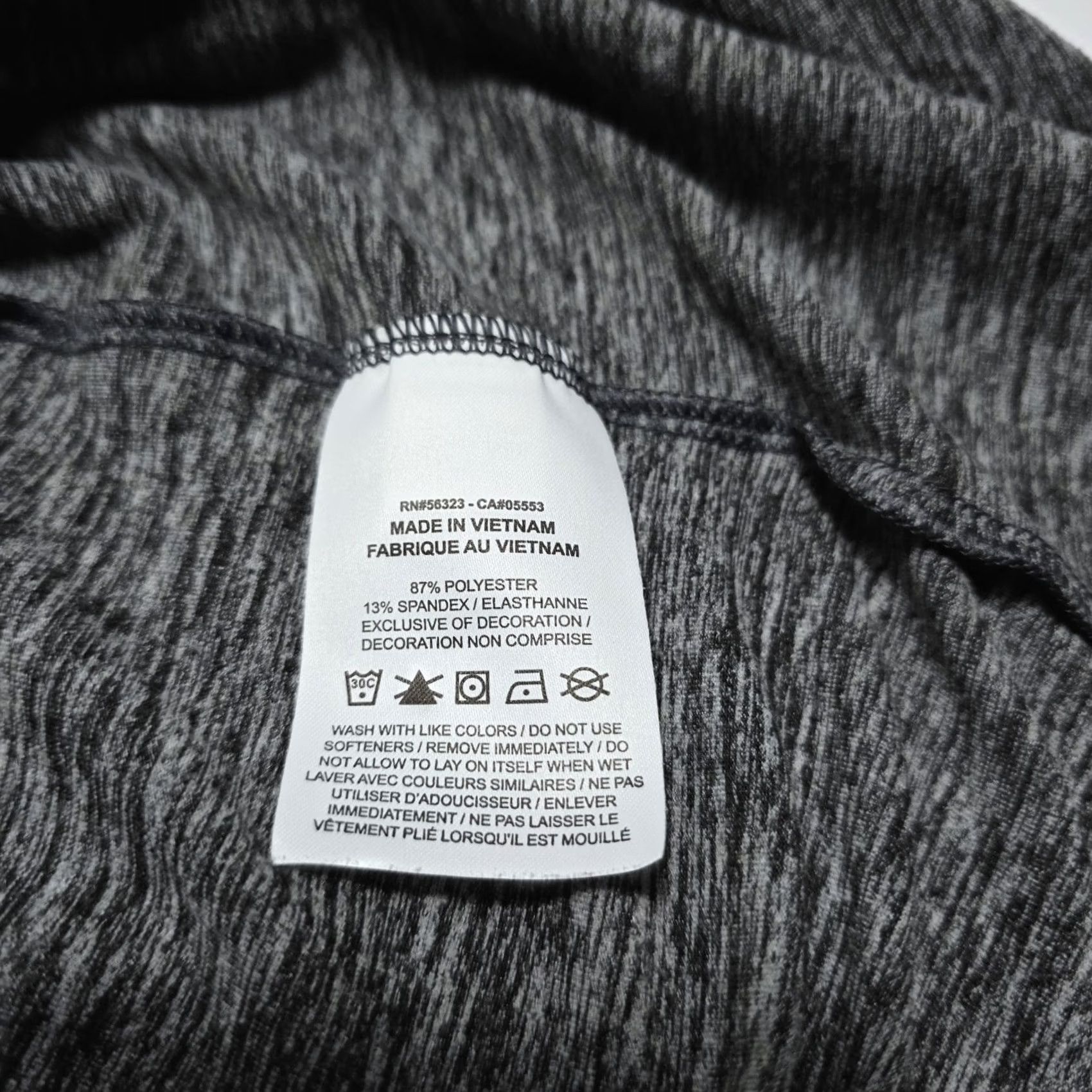 Nike Nike Dri-Fit Cardigan Sweater Small Gray Open Front Waterfall Yoga Wrap Active Size S / US 4 / IT 40 - 6 Thumbnail