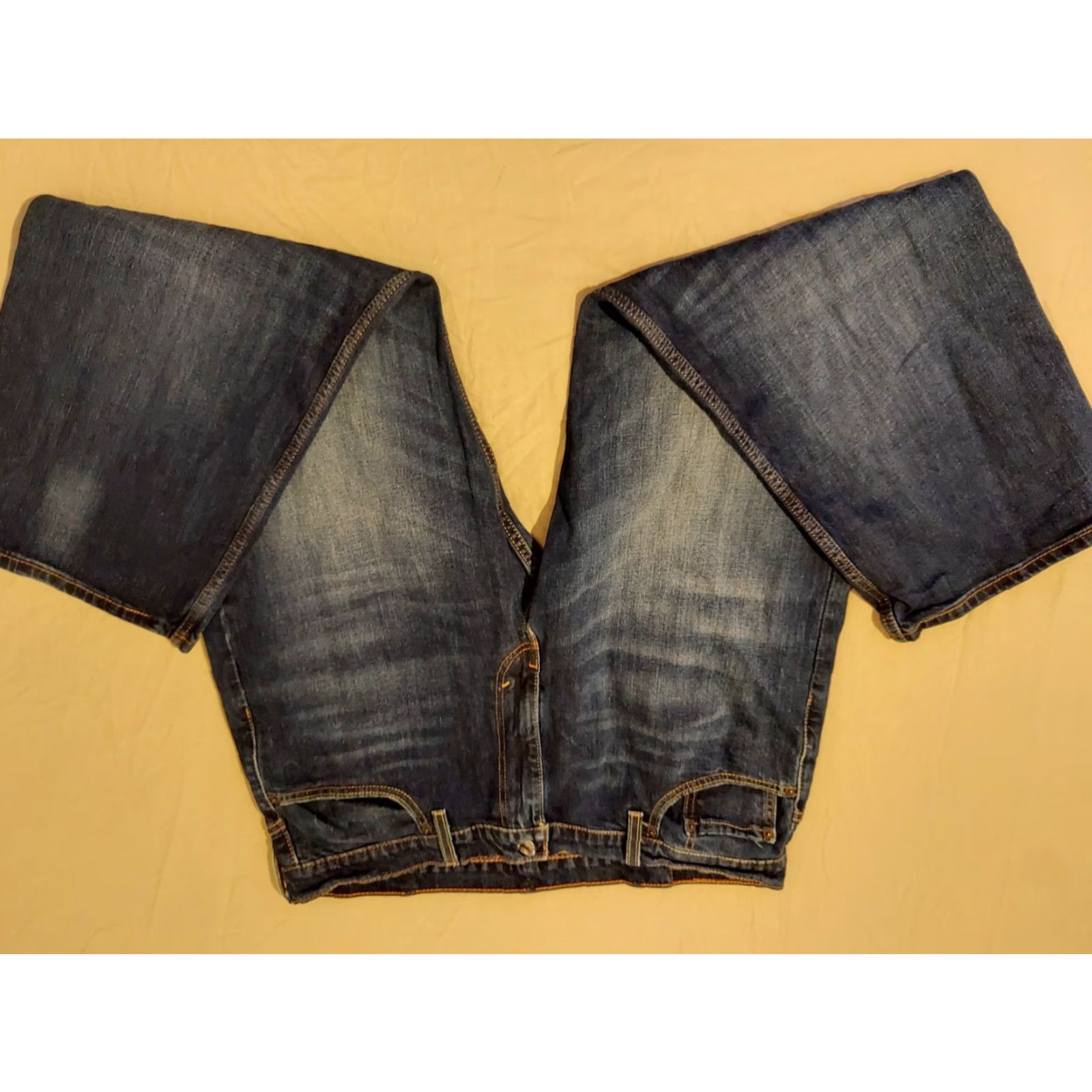 Levi's Levis 569 Jeans Mens 38x30 40x30 Relaxed Straight Denim Pants Size US 38 / EU 54 - 6 Thumbnail