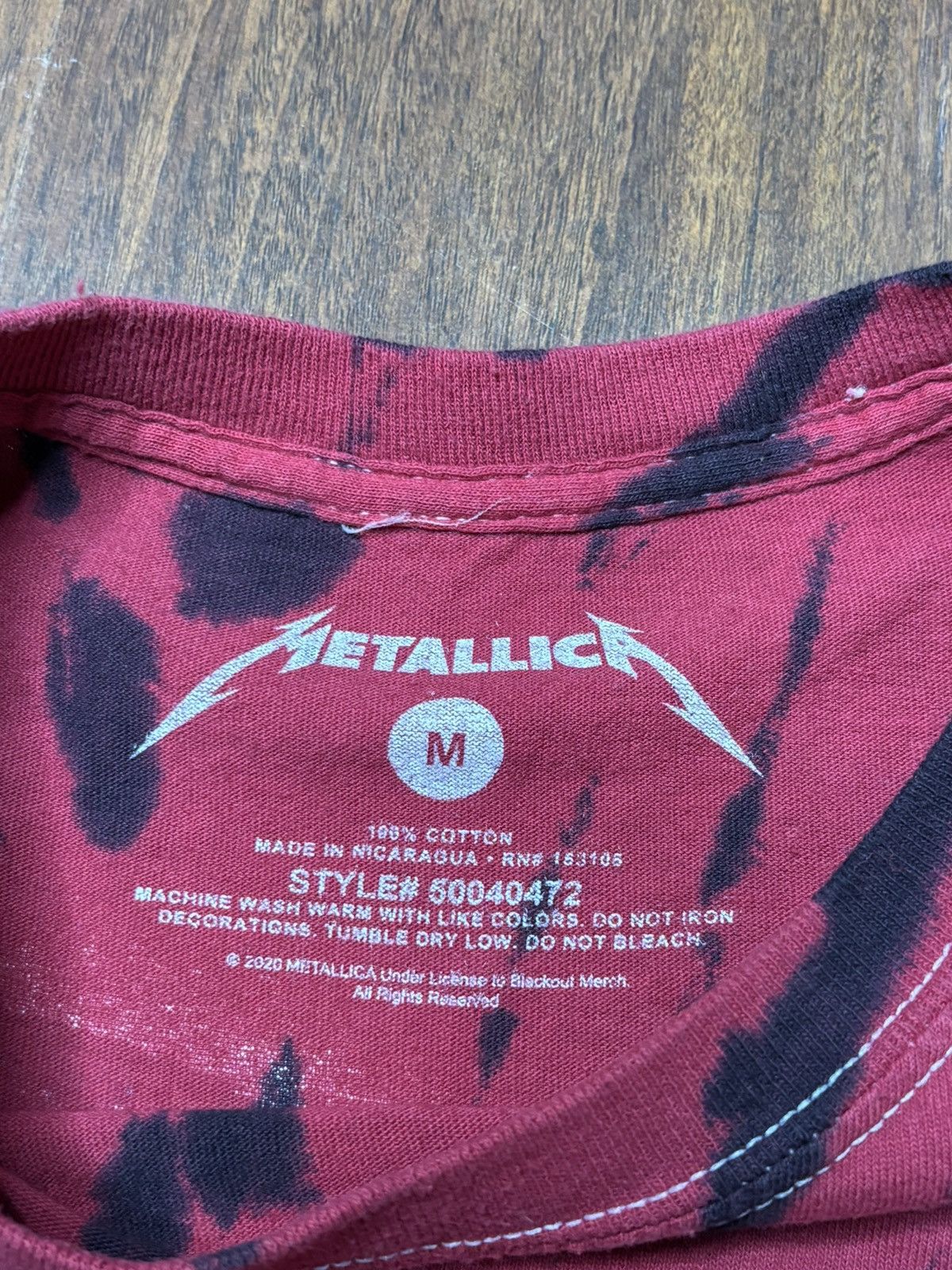 Metallica Metallica “The Unforgiven” Tie-Dye Tee Size US M / EU 48-50 / 2 - 2 Thumbnail