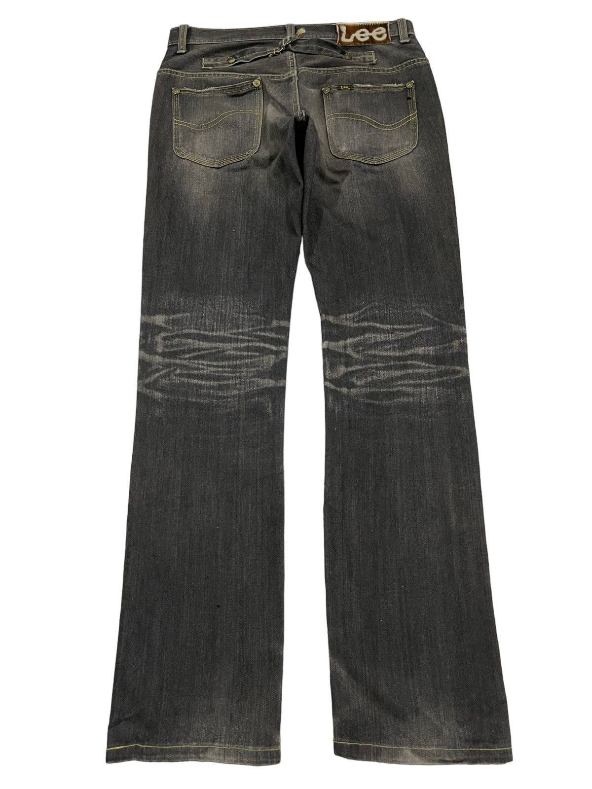 Lee Vintage Lee Cowboy Buckle Faded Wash Style Jeans Size US 31 - 2 Thumbnail