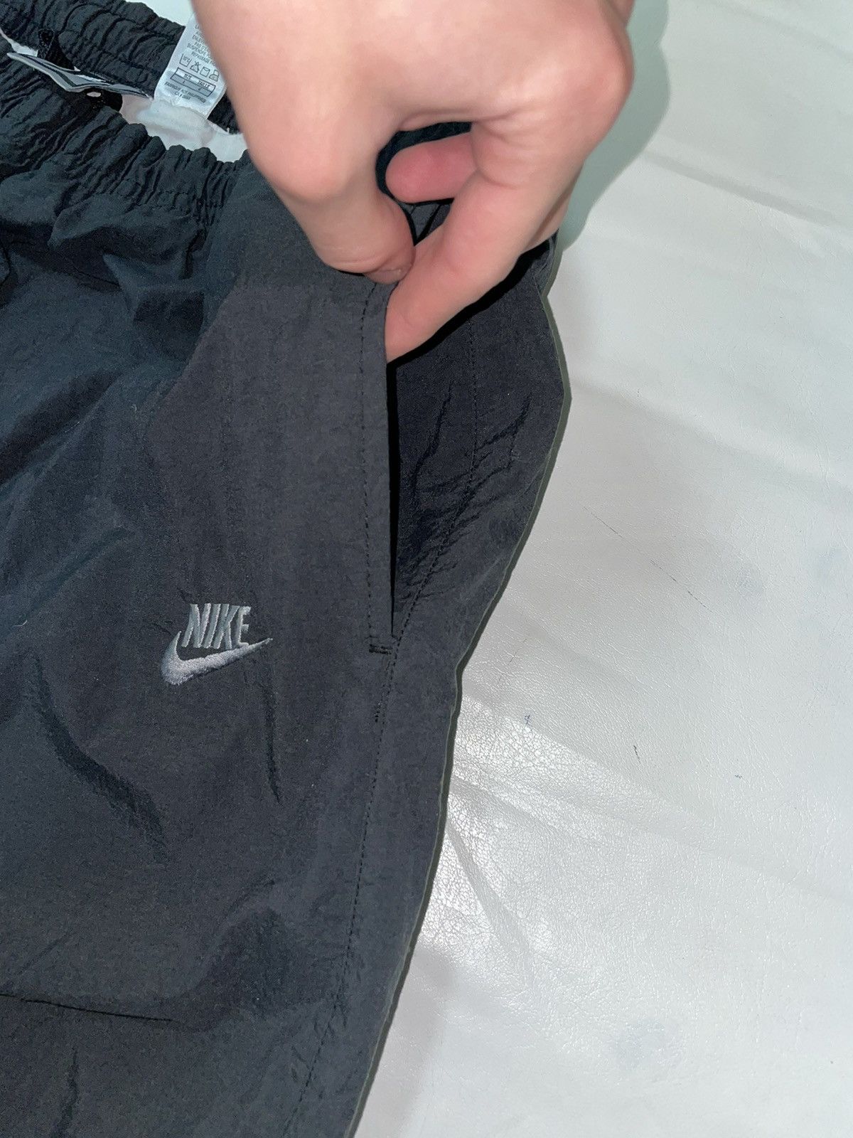 Nike × Vintage Nike vintage streetwear y2k nylone sweatpants 90s Size US 34 / EU 50 - 7 Thumbnail