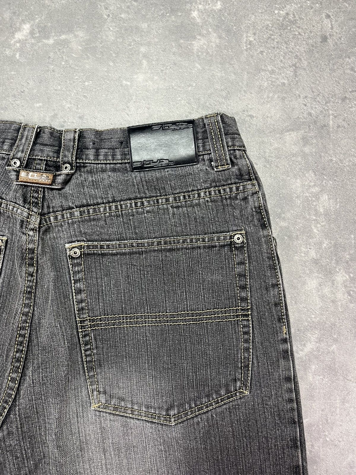 NBA Stub Y2K Baggy Patches Denim Jeans 34 Southpole UNK Style Size US 34 / EU 50 - 13 Thumbnail