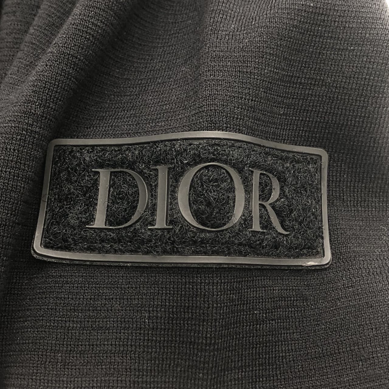 Dior DIOR Fitted Sweatshirt With Hook-and-Loop Logo K26WX Size US XS / EU 42 / 0 - 9 Thumbnail