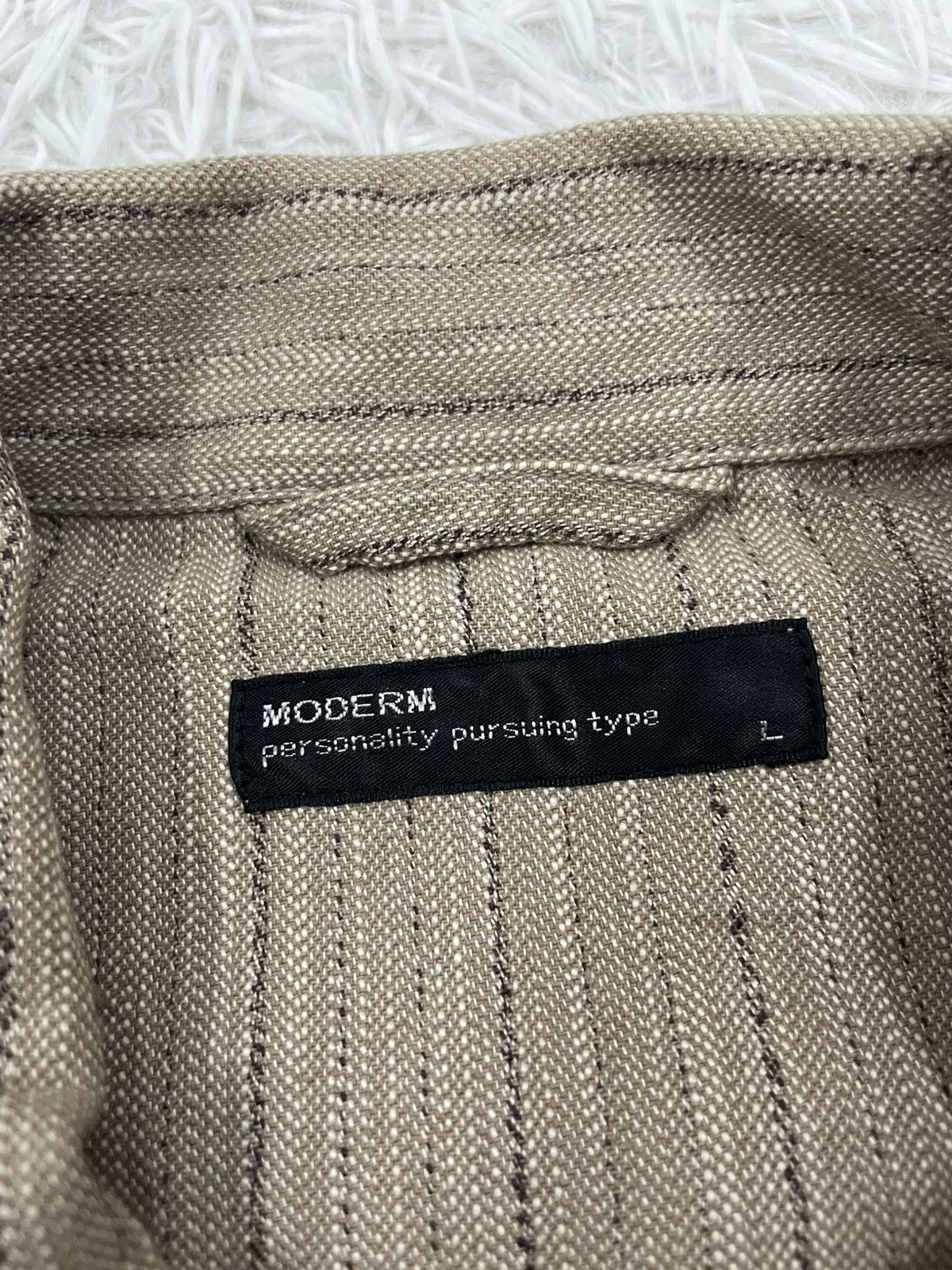 Japanese Brand MODERM Personality Pursuing Type Buttons & Zipper Jacket Size US L / EU 52-54 / 3 - 11 Thumbnail