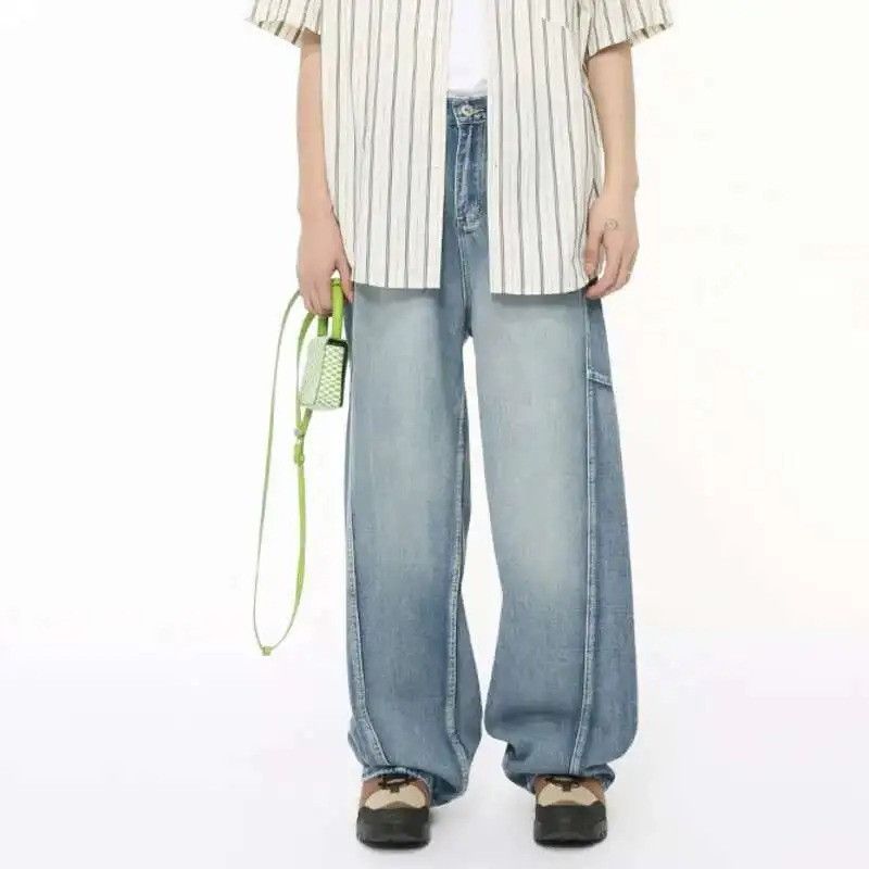 Jean Vintage Patchwork Streetwear Jeans Size US 32 / EU 48 - 5 Thumbnail
