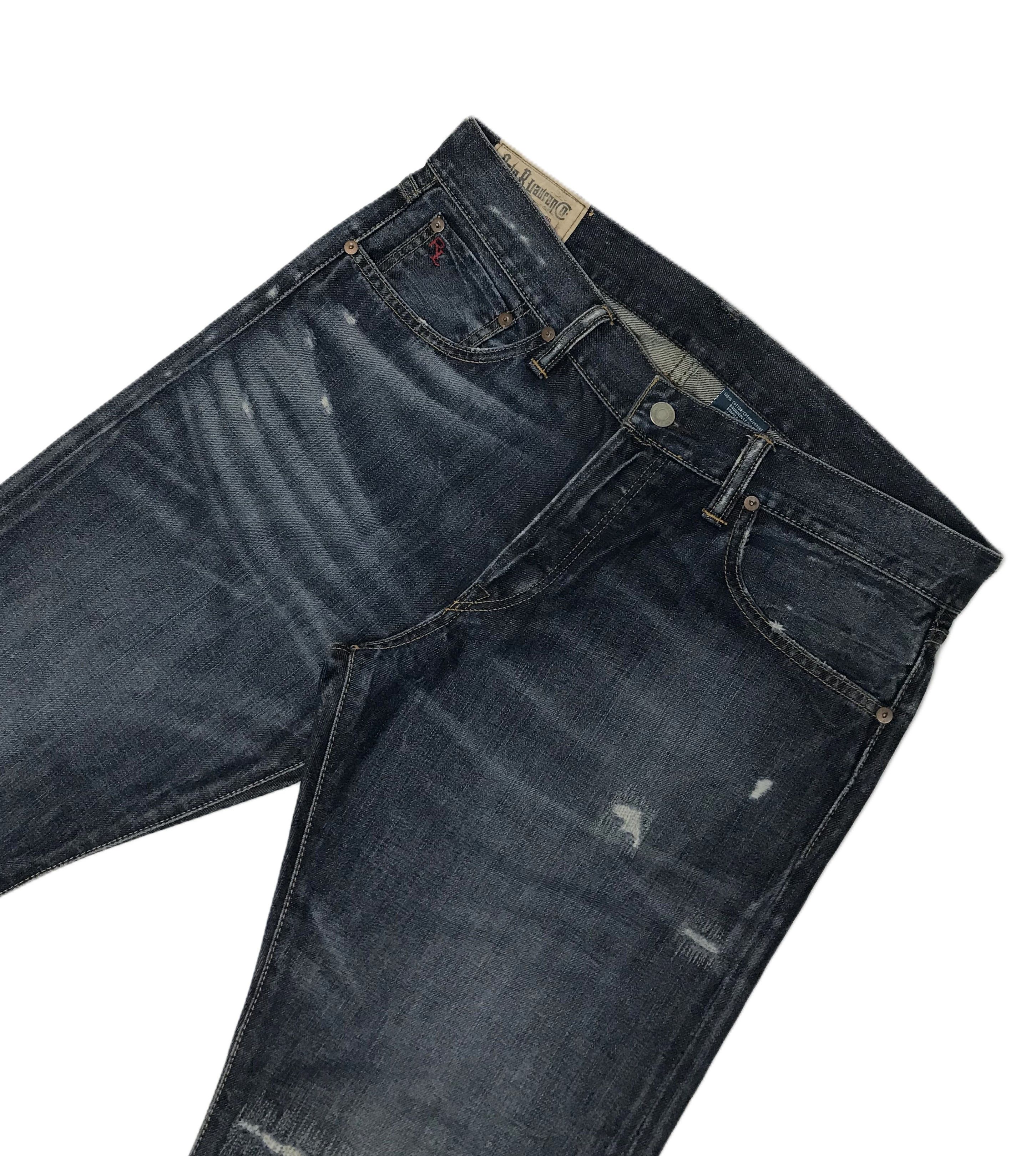 Polo Ralph Lauren Ralph Lauren Varick Slim 625 Jeans Ripped Washed Pant Size US 34 / EU 50 - 3 Thumbnail