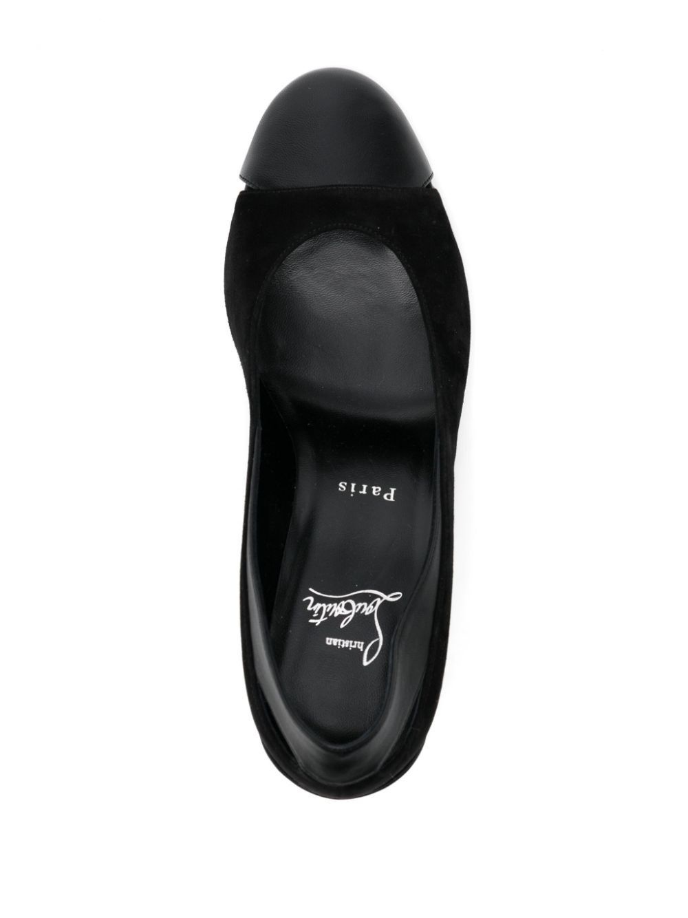 Christian Louboutin o1s1wg111124 Duvette Leather Pumps in Black Size US 11.5 / IT 41.5 - 4 Thumbnail