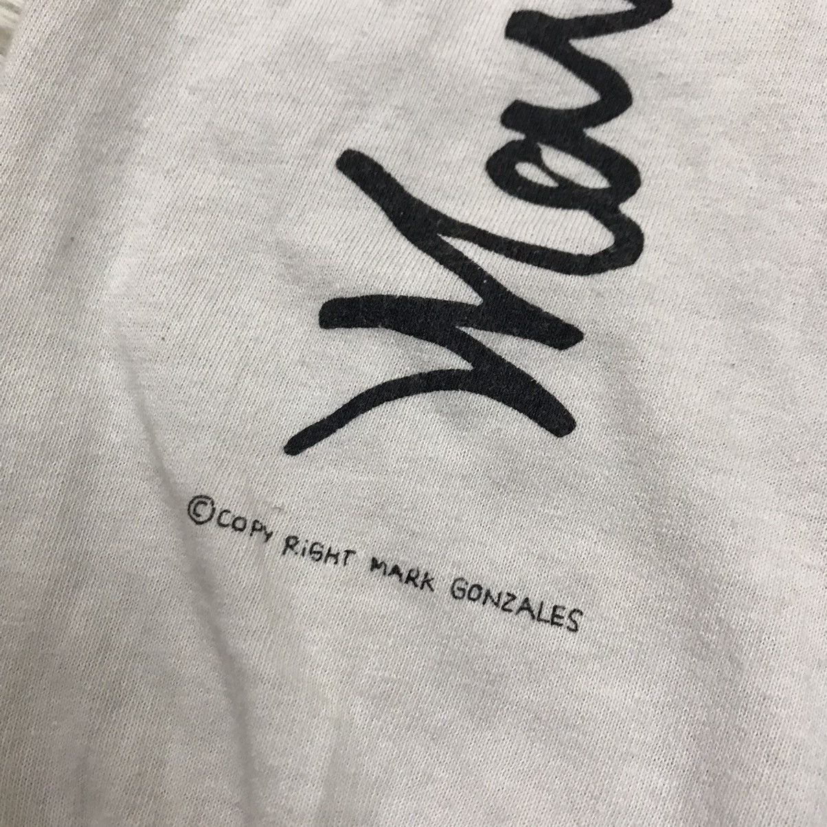 Japanese Brand VINTAGE Y2K MARK GONZALES X ANTI QULOTHES LONGSLEEVE TSHIRT Size US L / EU 52-54 / 3 - 9 Thumbnail
