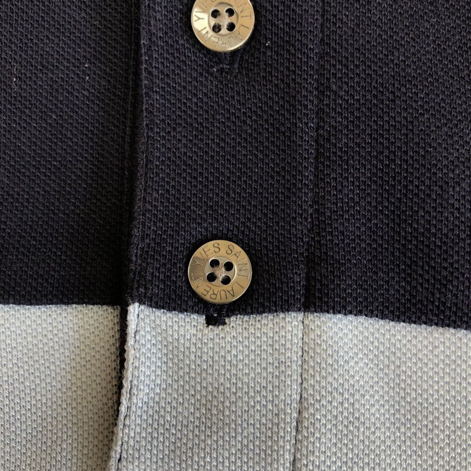 Yves Saint Laurent YSL Logo Polo Size US XL / EU 56 / 4 - 6 Thumbnail