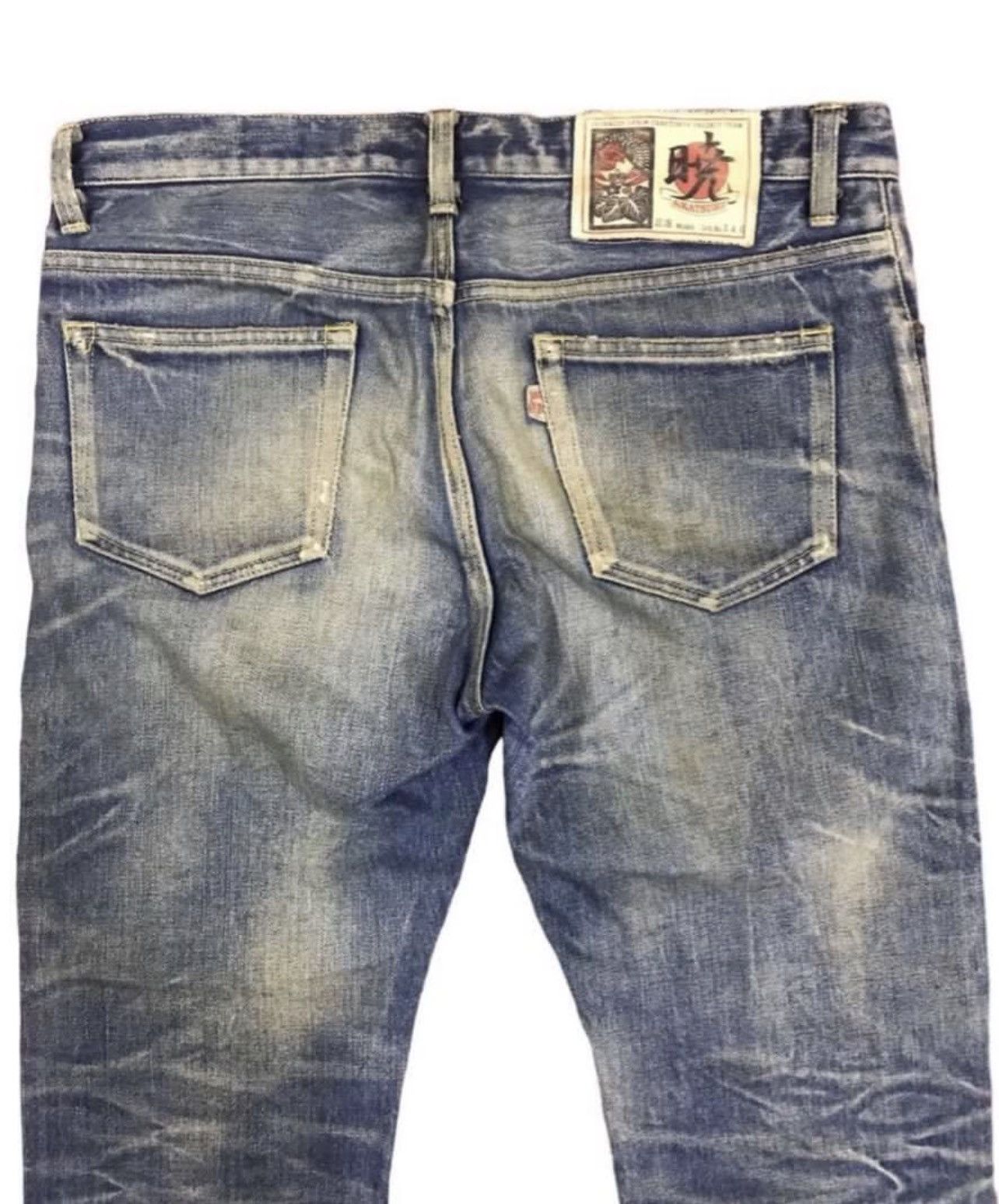 Vintage BEST OFFER🔥🔥Vtg 90's Akatsuki Redline Selvedge Jeans Size US 33 - 8 Thumbnail