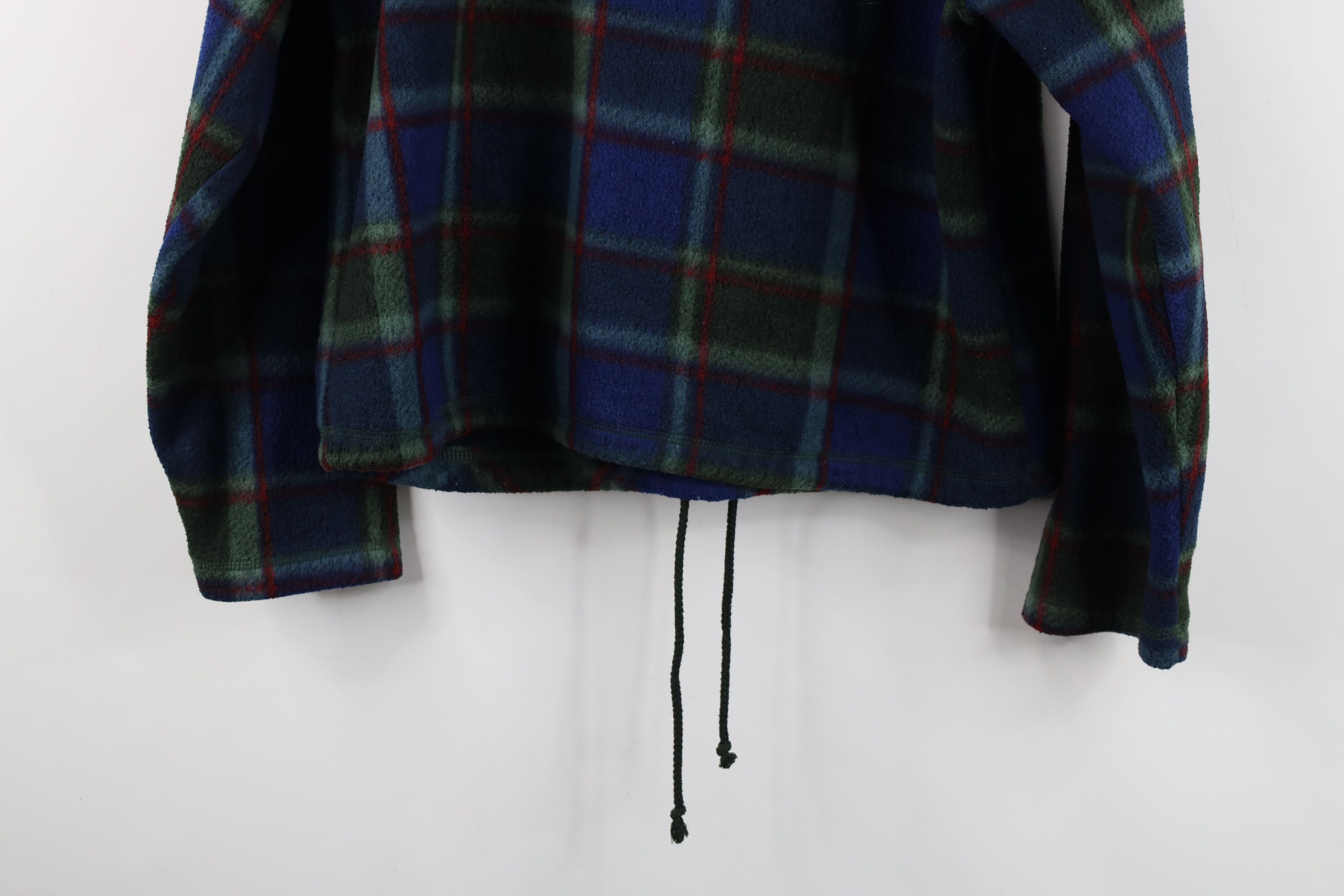 Vintage Vintage 90s Streetwear Cropped Fleece Hoodie Sweatshirt Size M / US 6-8 / IT 42-44 - 14 Thumbnail
