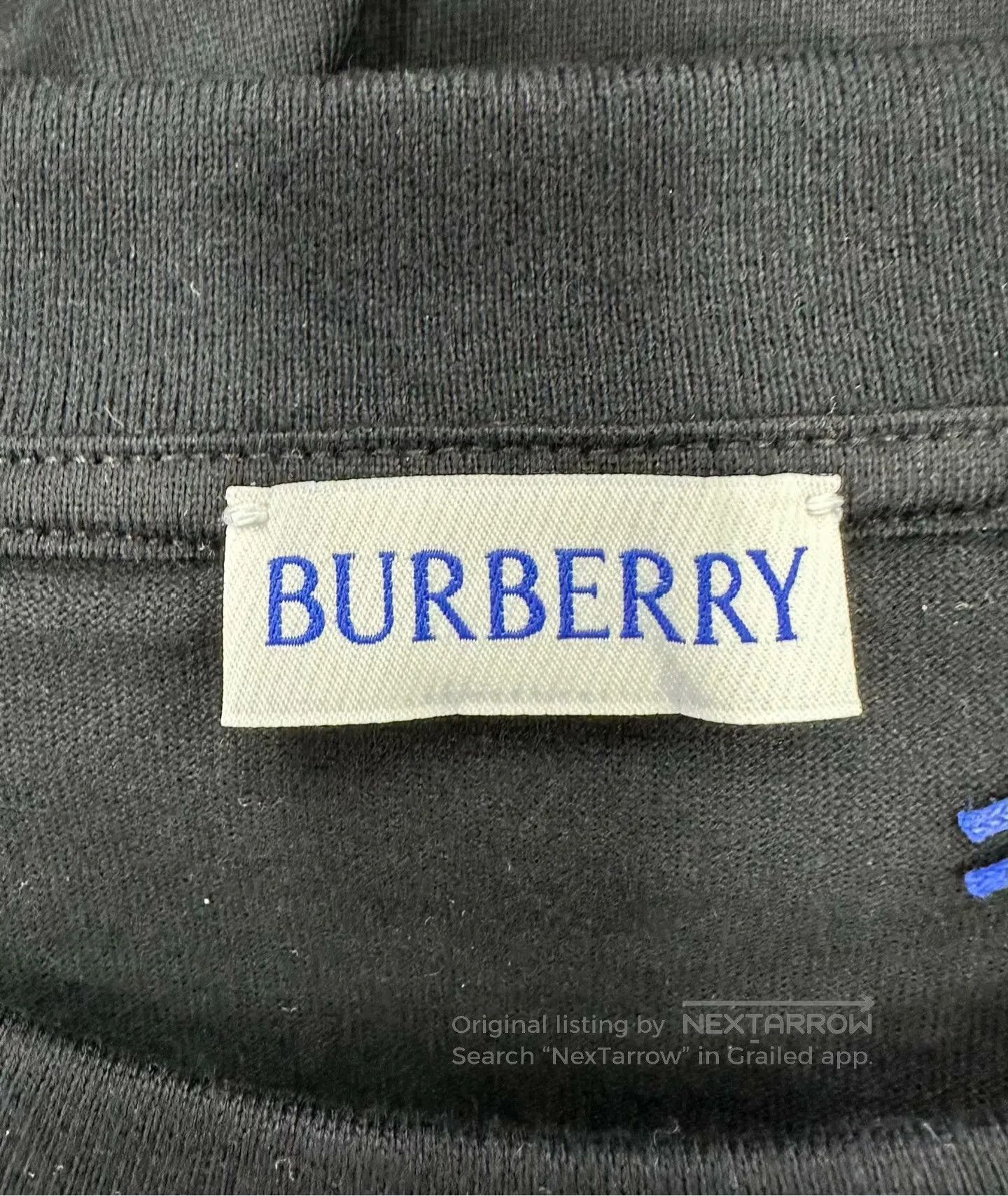 Burberry Burberry Black Plaid Warhorse Logo Short Sleeve| Size US XL / EU 56 / 4 - 3 Thumbnail