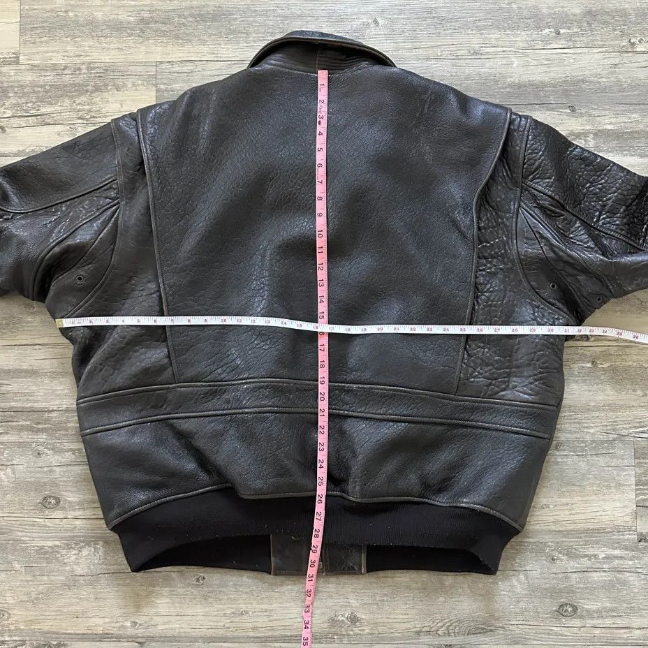 Schott Vintage Schott G-1 M-422 B Wings Of Gold Bomber Jacket 4XL Size US XXL / EU 58 / 5 - 7 Thumbnail
