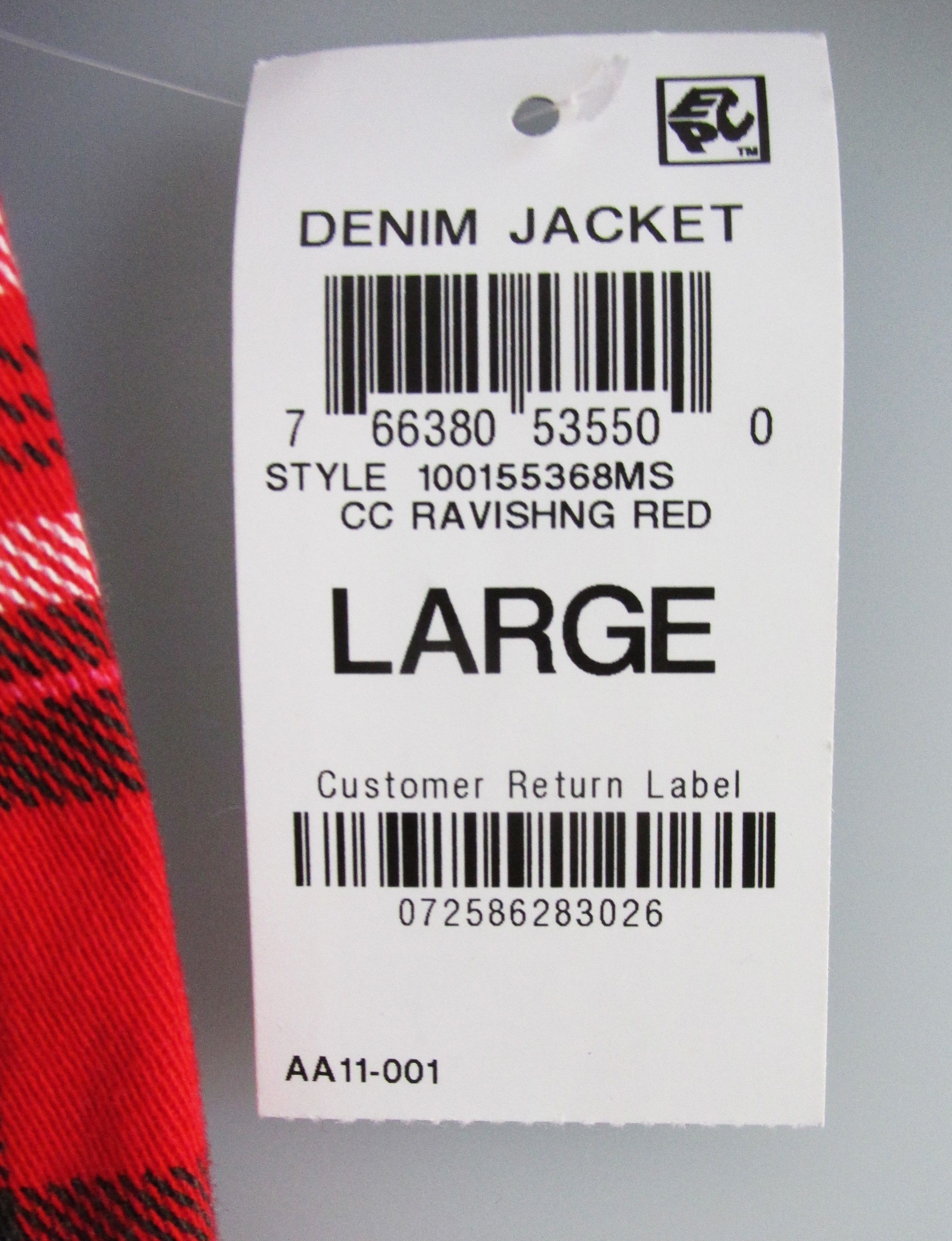 Other Style & Co. (NWT) Women's Denim Jacket Size Large Size L / US 10 / IT 46 - 6 Thumbnail