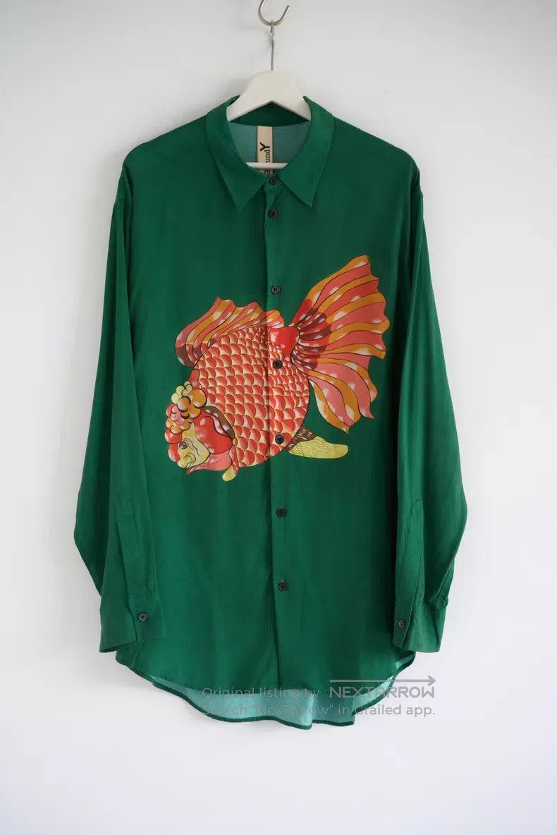 Yohji Yamamoto Yohji Yamamoto 23aw ukiyo-e goldfish shirt Size US L / EU 52-54 / 3 - 1 Thumbnail