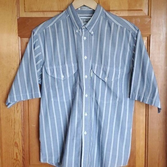 Levi's Levi's Silver Label Vintage Button Down Short Sleeve Sz. M S Size US M / EU 48-50 / 2 - 2 Thumbnail