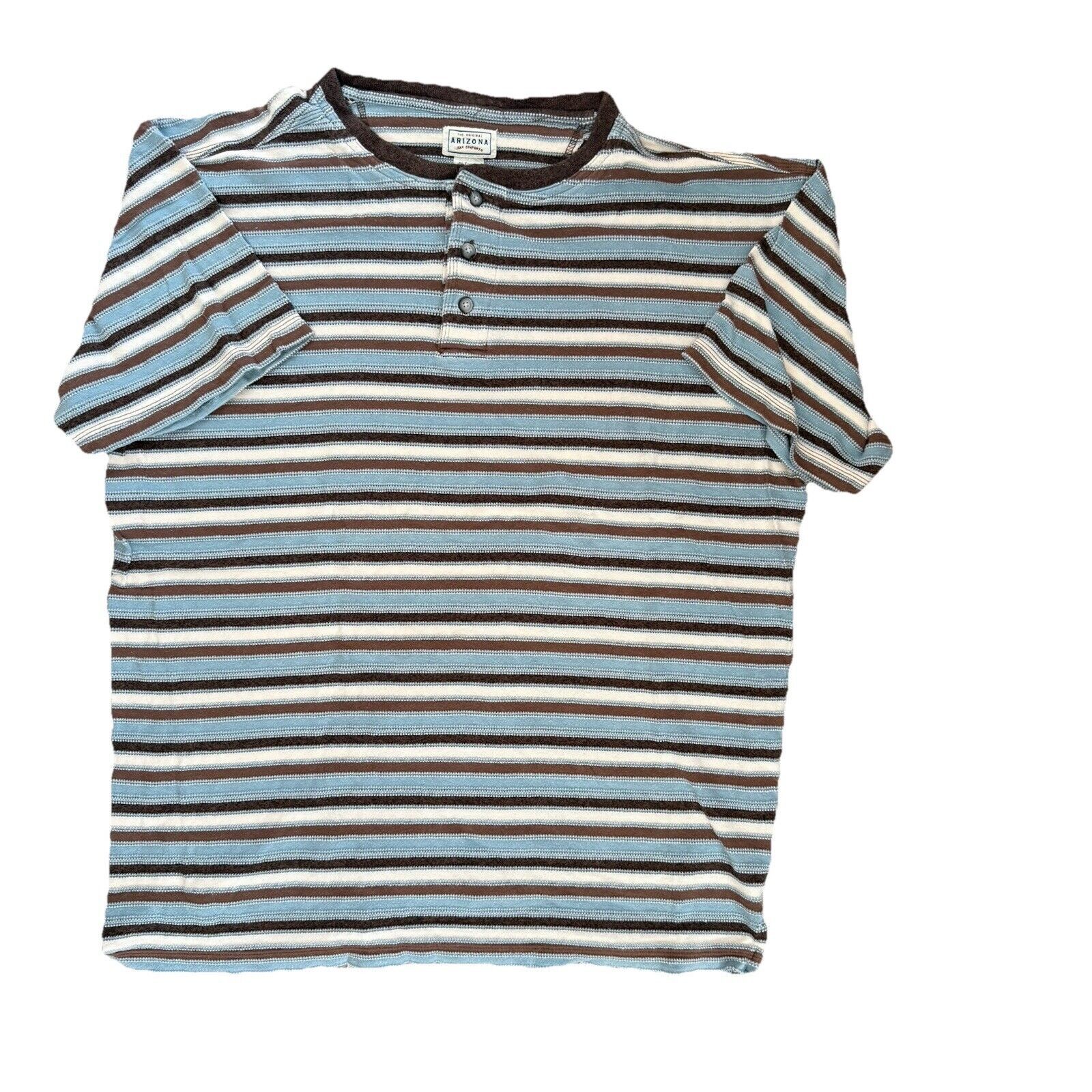 Arizona Jean Co. Men’s Shirt Bundle 3 Henley Short Sleeve Knit XL Size US XL / EU 56 / 4 - 15 Thumbnail
