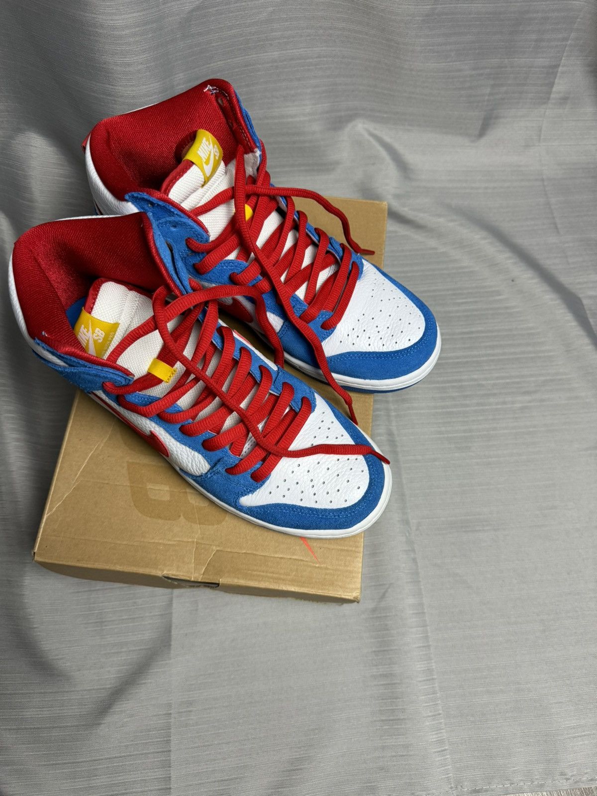 Nike Nike SB Dunk Hi “Doraemon” 2020 Size US 9 / EU 42 - 5 Thumbnail