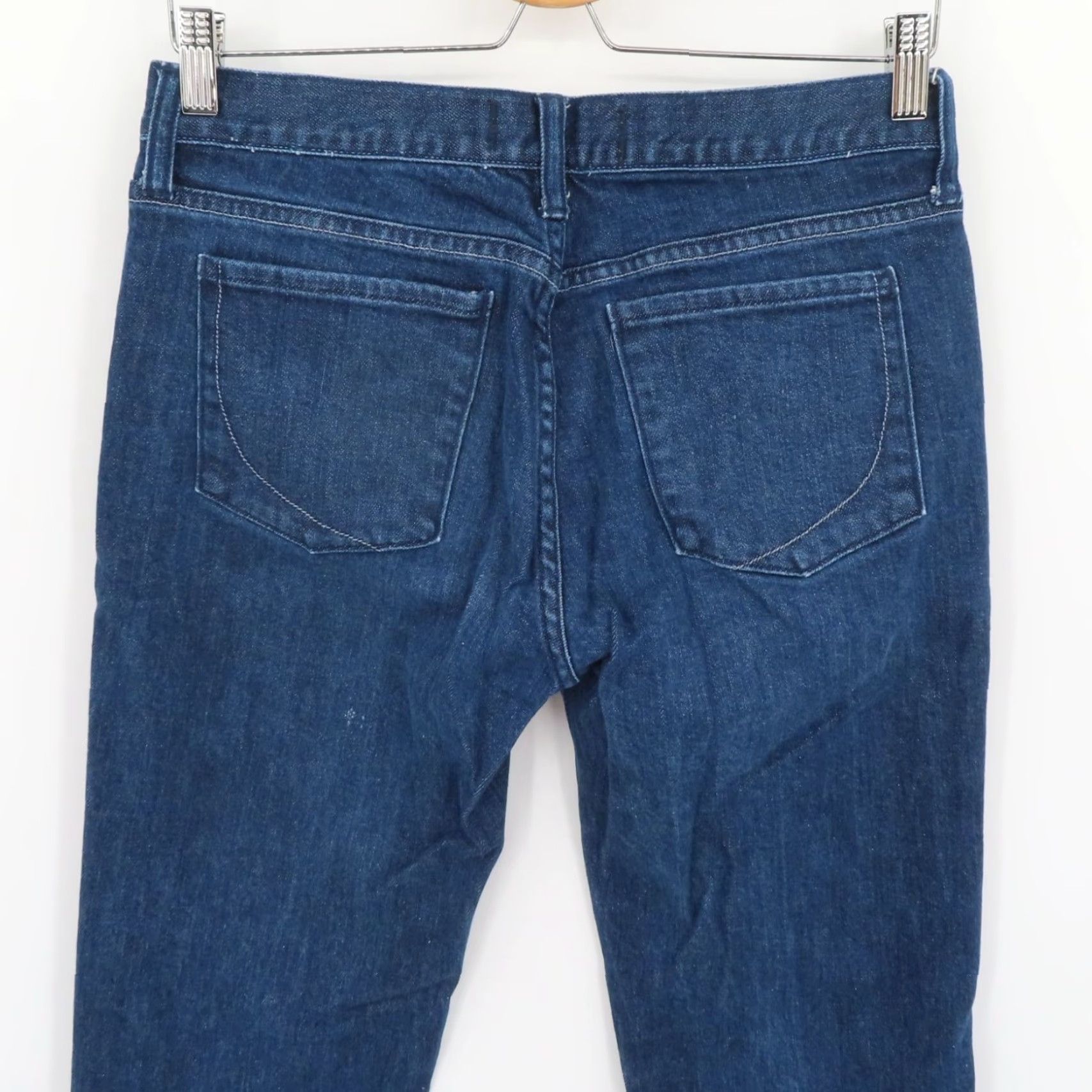 Denime Paper Denim & Cloth Jeans Women 8 Nicki Bootcut Straight Dark Wash Blue Denim 5-Pocket Style Size 30" / US 8 / IT 44 - 4 Thumbnail
