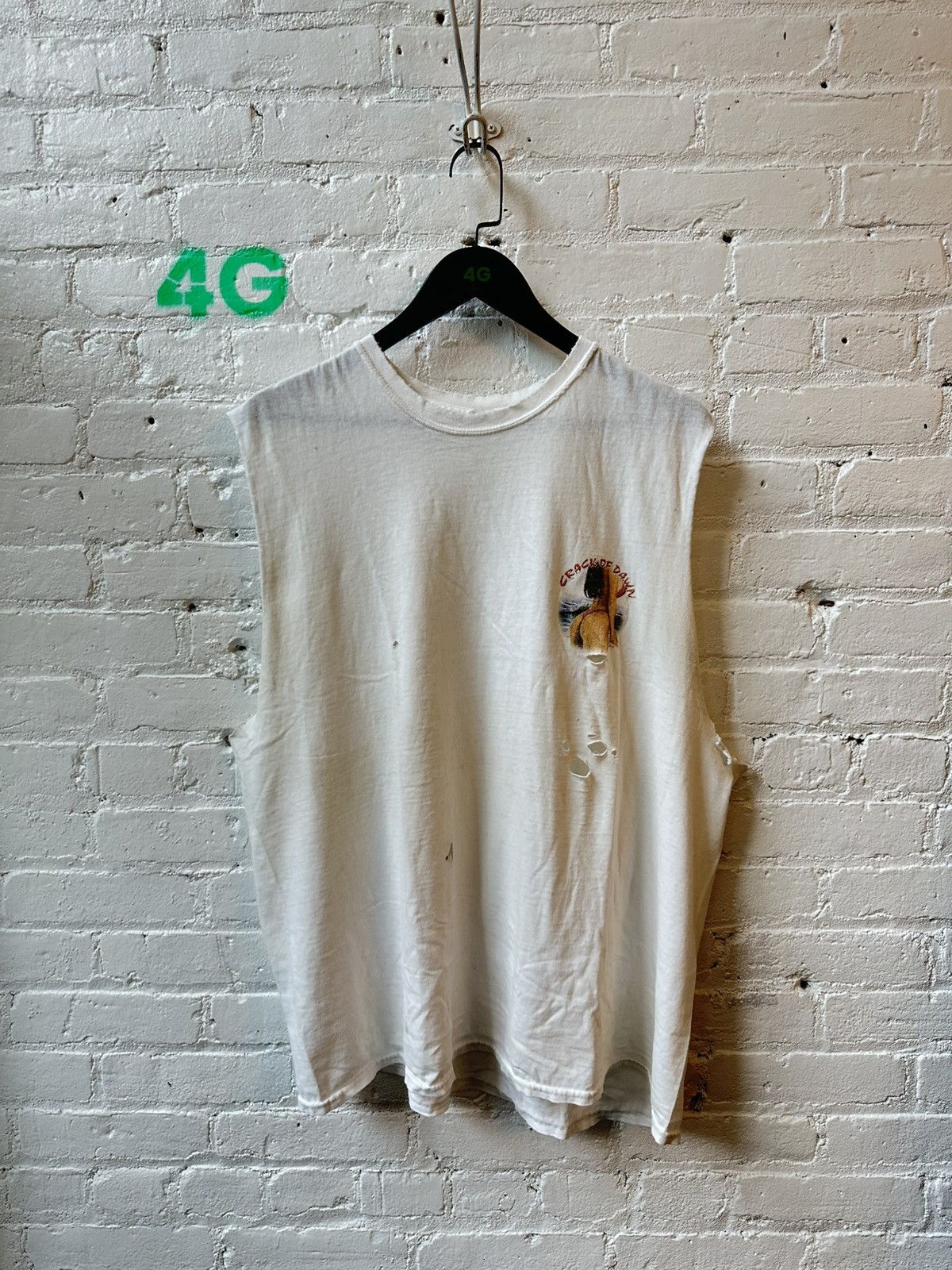 Vintage VINTAGE THRASHED XXL CRACK OF DAWN TANK Size US XL / EU 56 / 4 - 2 Thumbnail