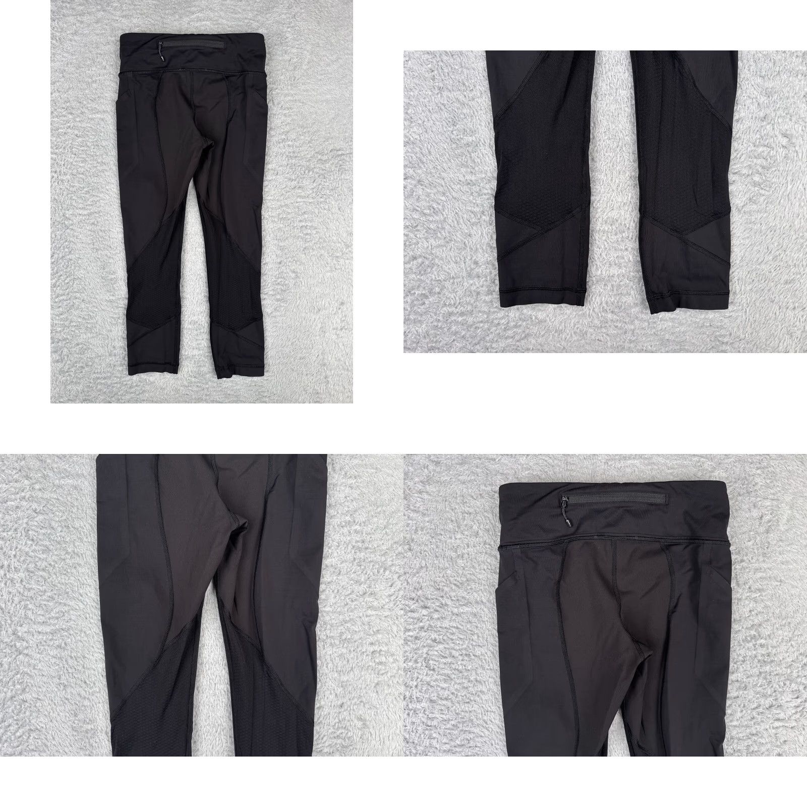 Lululemon Lululemon Pants Womens 4 Black Pace Rival Crop Full-On Luxtreme 22" W6AV0S Lululemon Luxtreme Cropped Yoga Activewear 22 in Inseam Women Black Size 27" / US 4 / IT 40 - 9 Thumbnail