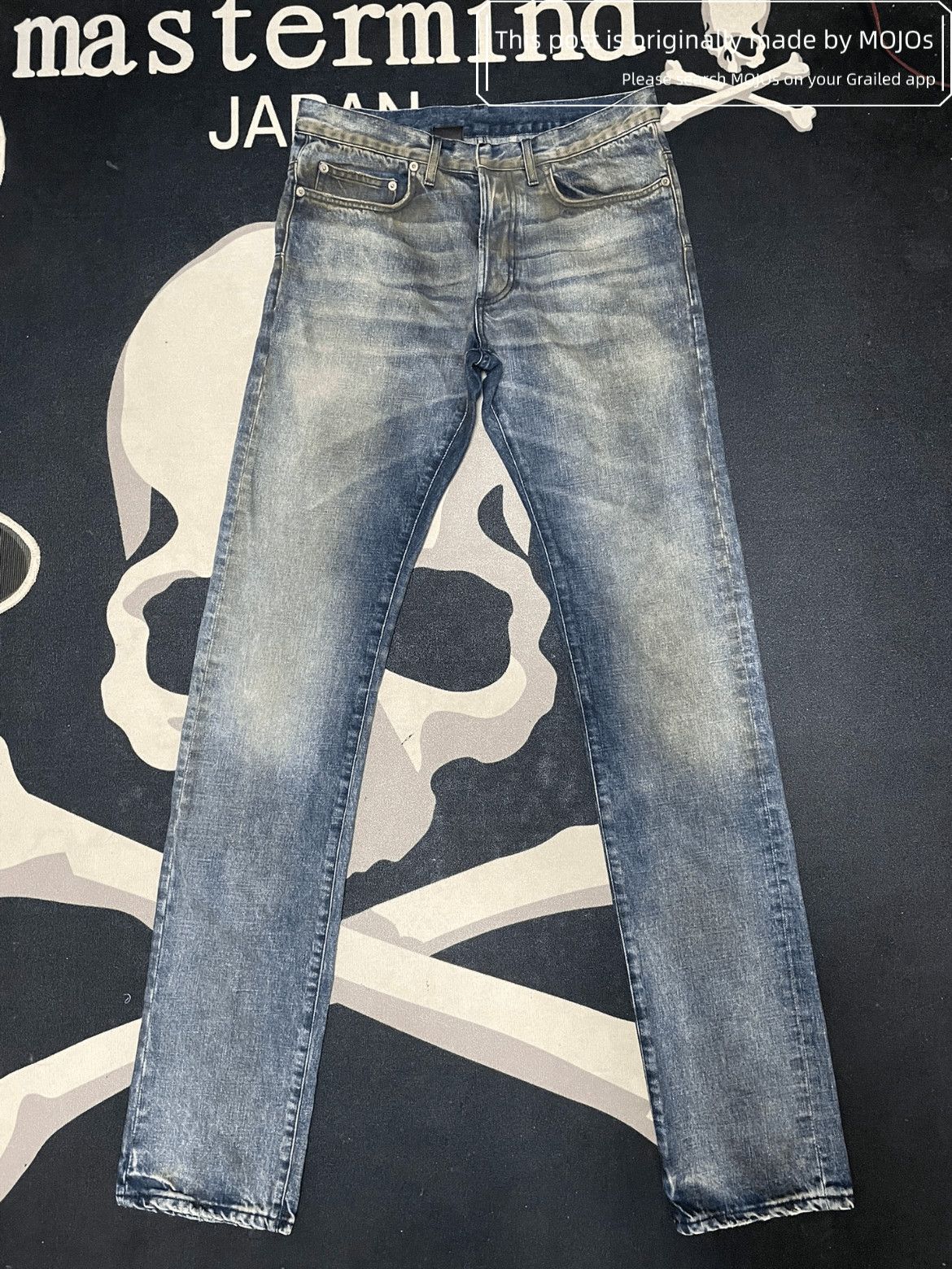 Dior Dior Homme Oil Dirt Washed Denim Size US 31 - 1 Thumbnail