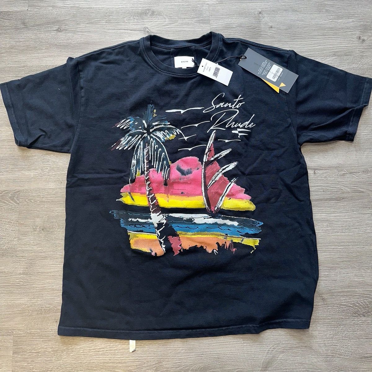 Rhude Rhude sailboat Tee Size US S / EU 44-46 / 1 - 1 Thumbnail