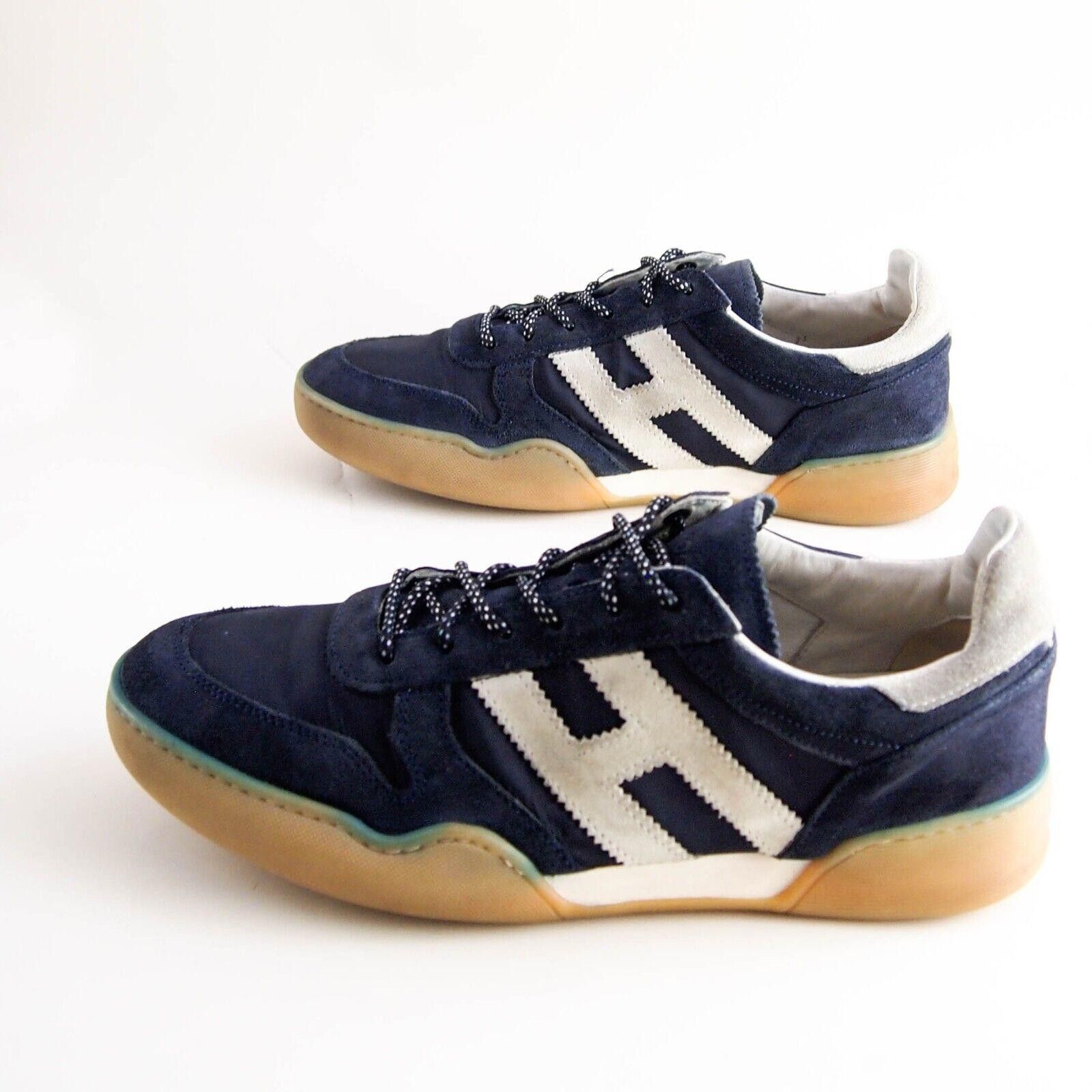 Hogan Hogan Low Top Sneakers Blue Suede Textile US 8 EU 41 Size US 8 / EU 41 - 2 Thumbnail