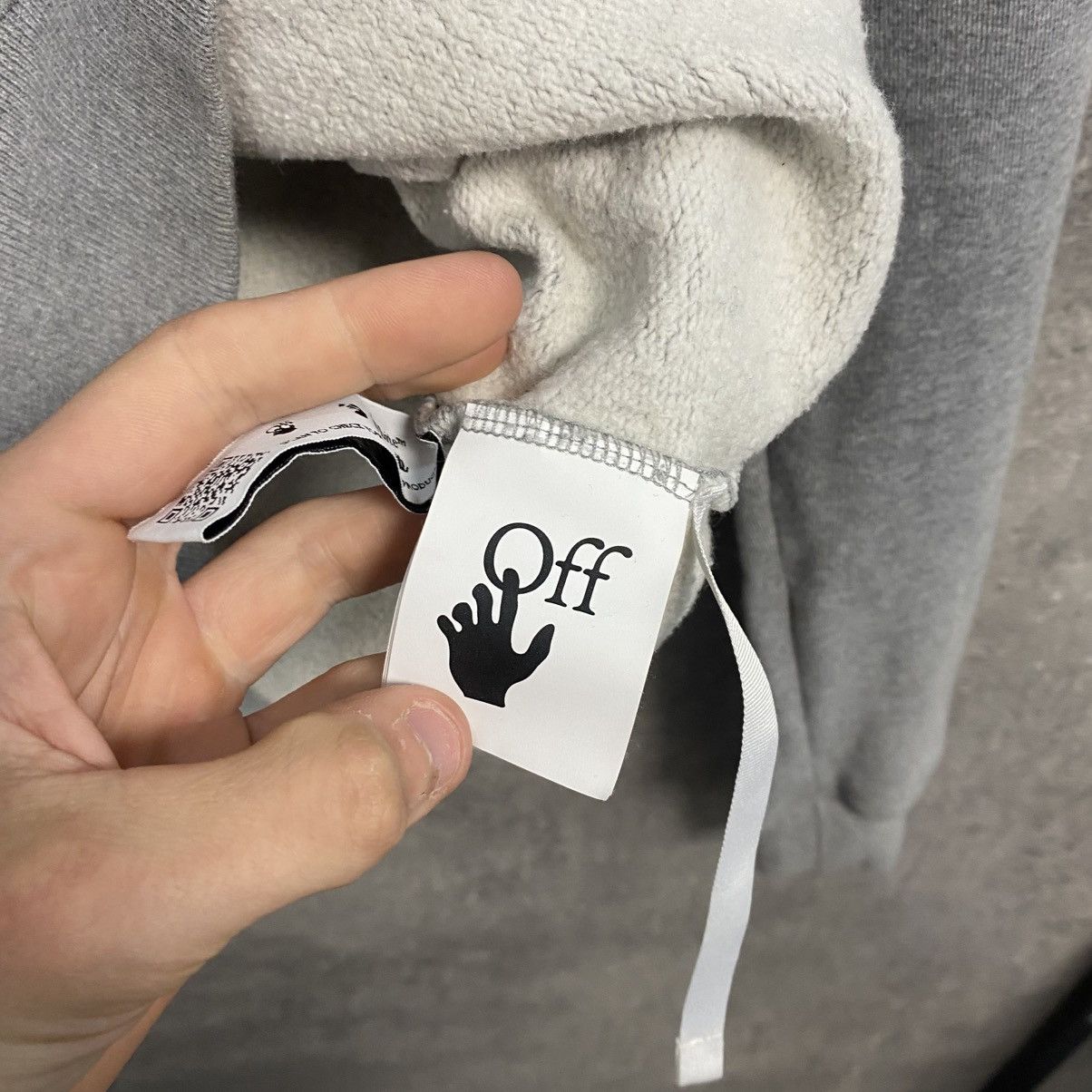 Off-White Off White Sweatshirt Big Logo Size US S / EU 44-46 / 1 - 9 Thumbnail
