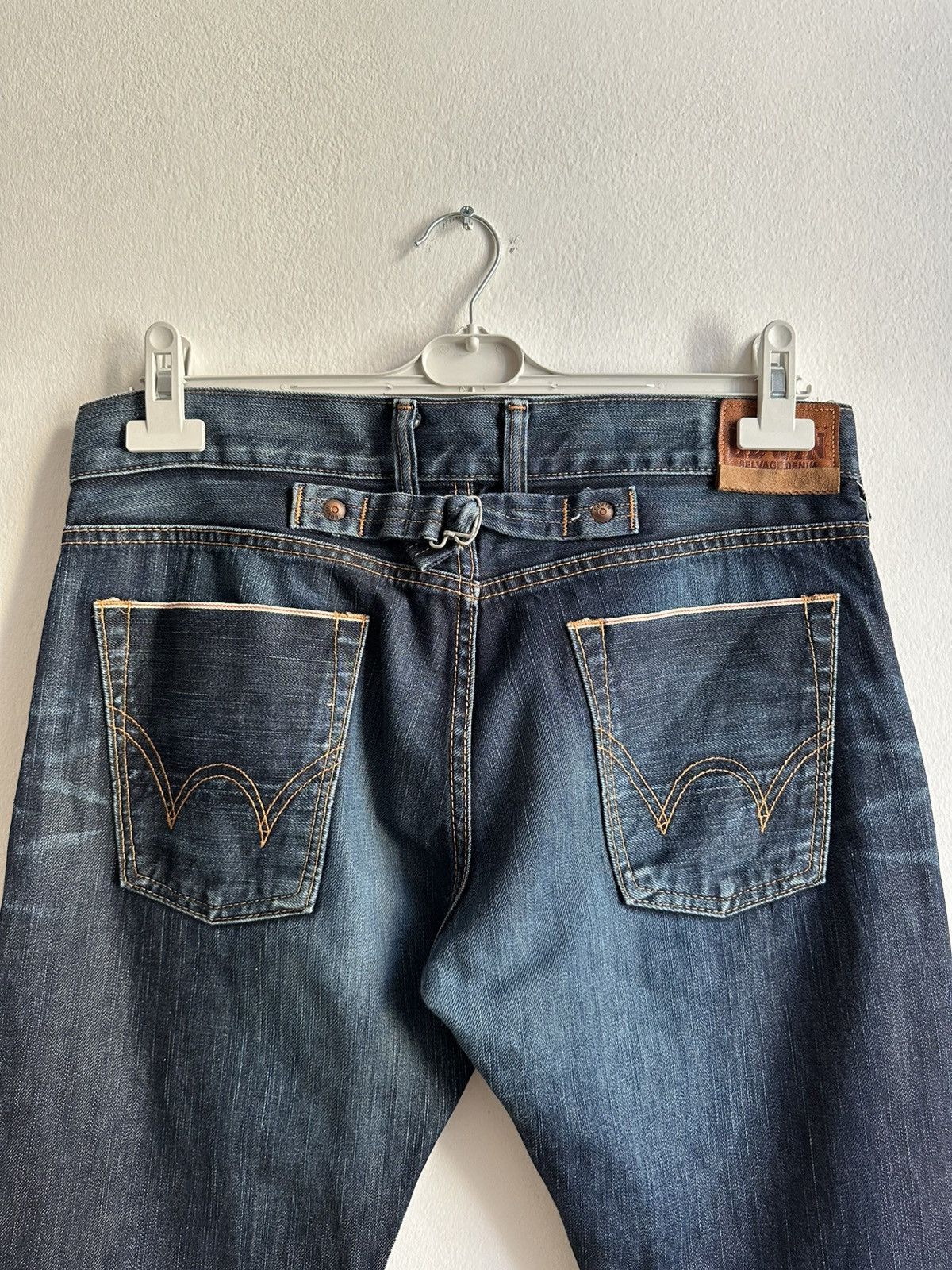Edwin Edwin SK505 Made in Japan Faded Selvage Denim Pants Size US 32 / EU 48 - 2 Thumbnail