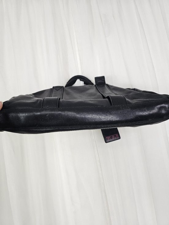 Tumi Tumi Alpha 907D3 Slim Portfolio Briefcase Black Napa Leather Size ONE SIZE - 6 Thumbnail