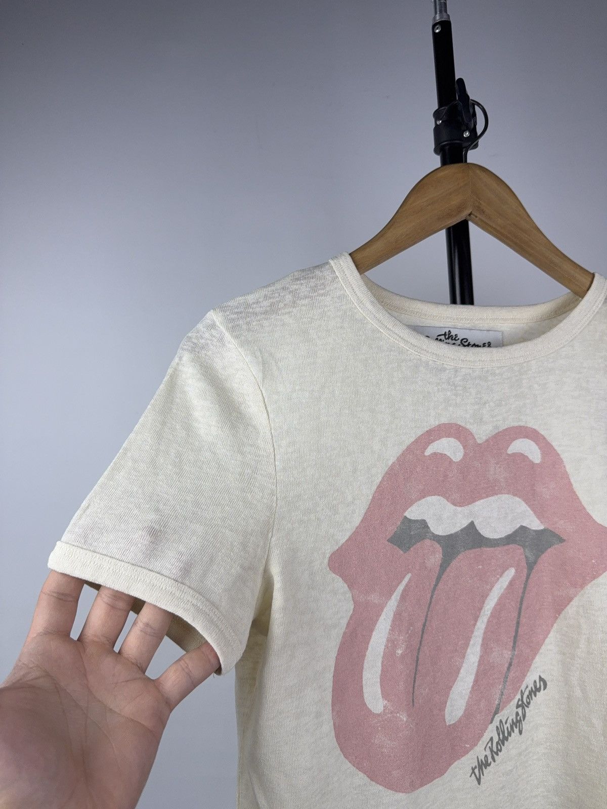The Rolling Stones Vintage Retro Style 2024 The Rolling Stones Big Logo T Shirt Size S / US 4 / IT 40 - 3 Thumbnail