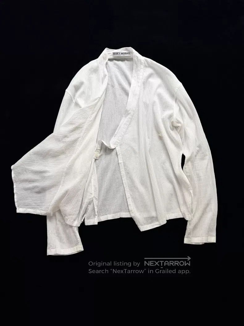 Issey Miyake Issey Miyake White Coat Size M / US 6-8 / IT 42-44 - 4 Thumbnail