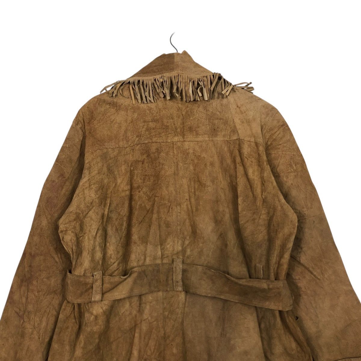 Vintage 🔥VINTAGE COWBOY DESIGN LEATHER JACKET JURAHOUSE ISSEY MIYAKE Size US M / EU 48-50 / 2 - 11 Thumbnail