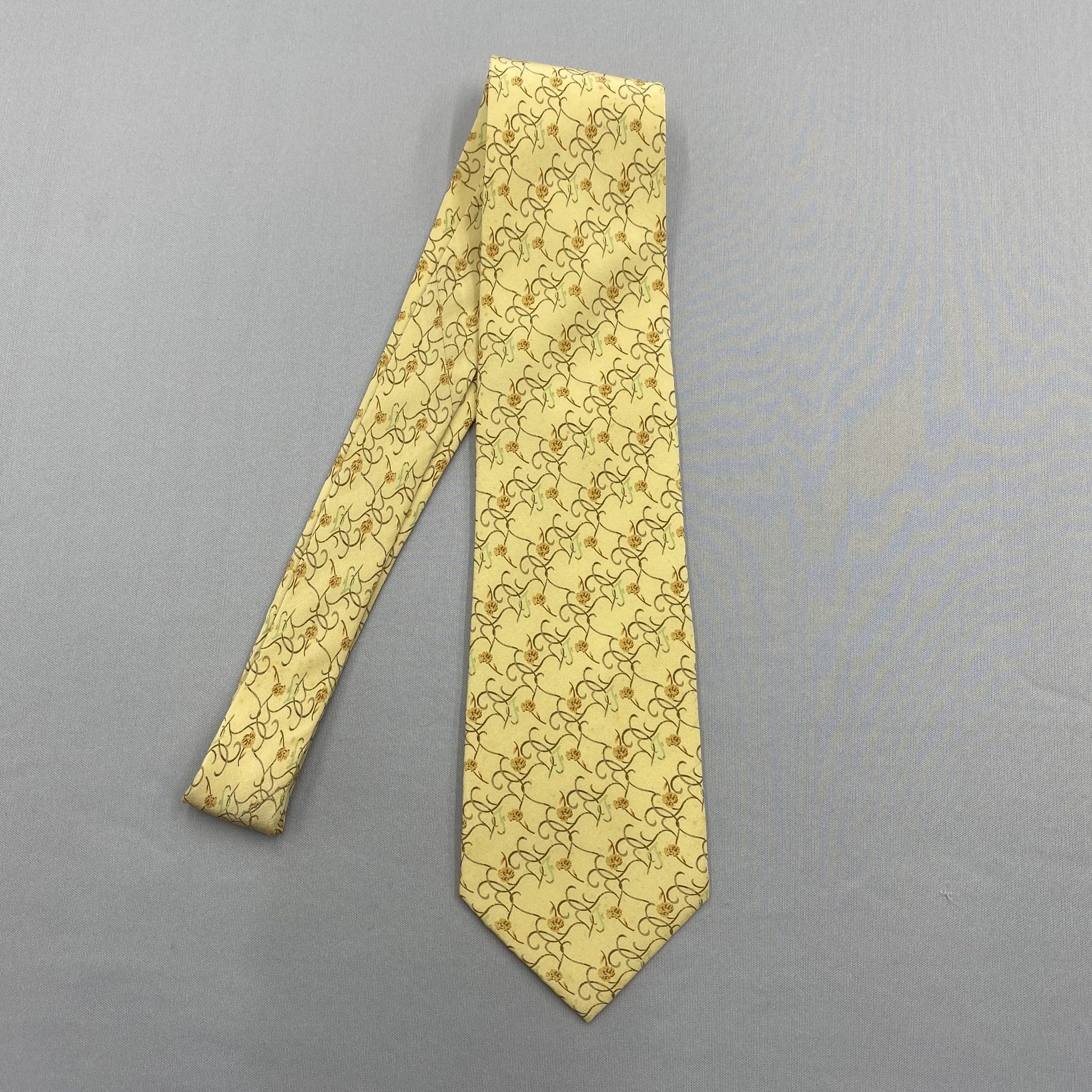 Japanese Brand Vintage Pierre Balmain SILK Necktie Cravate Pure Silk Size ONE SIZE - 4 Thumbnail