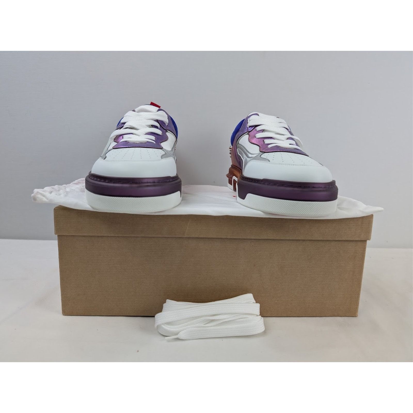 Christian Louboutin o1rshd1 Astro Loubi Flat Sneakers in Multicolor Size US 11 / EU 44 - 19 Thumbnail