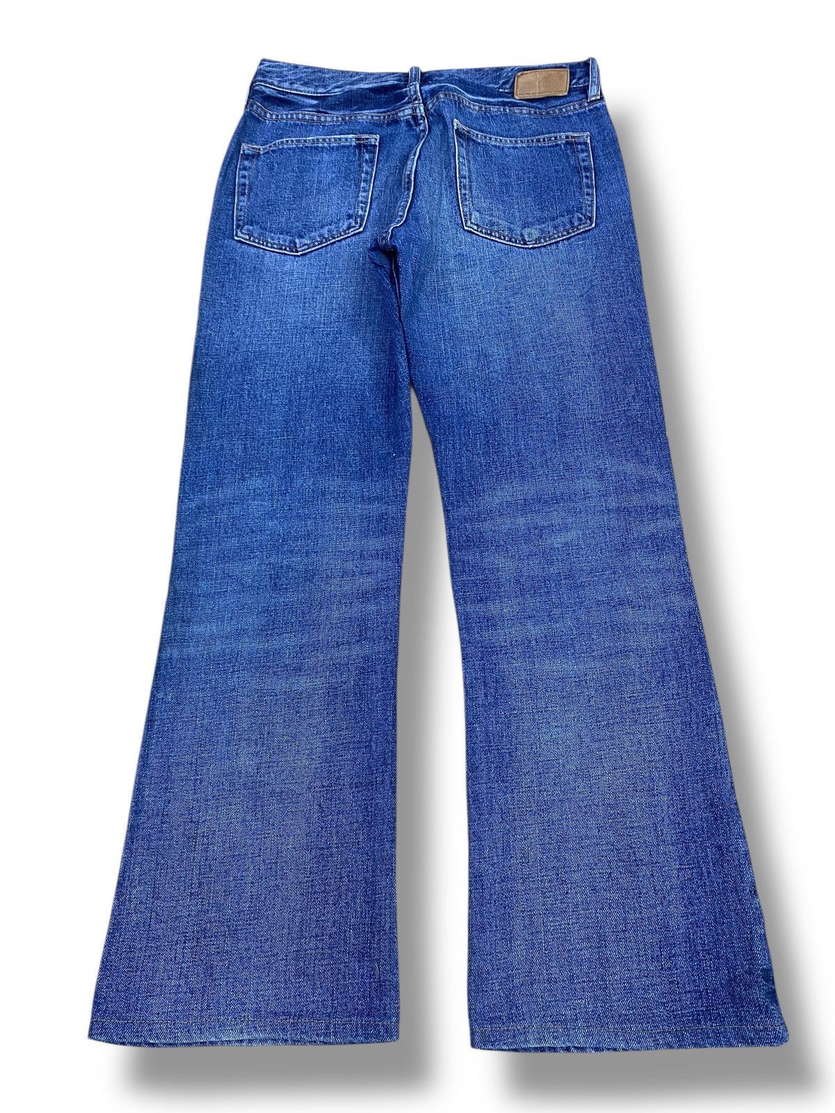 Gap Gap Faded Ripped Patchwork Style Bootcut Jeans Size US 30 / EU 46 - 3 Thumbnail