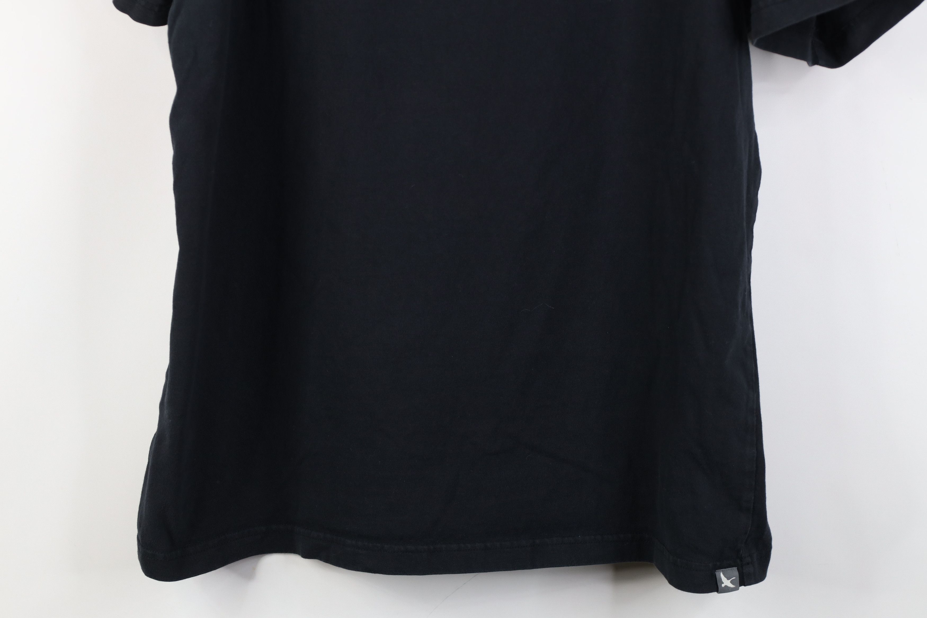 Eddie Bauer Vintage Y2K Eddie Bauer Blank Heavy Cotton T-Shirt Black Size US L / EU 52-54 / 3 - 3 Thumbnail